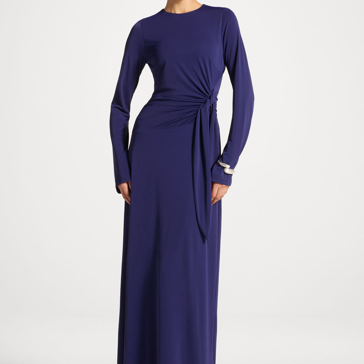 dusk maxi dress Side Tie Maxi Dress