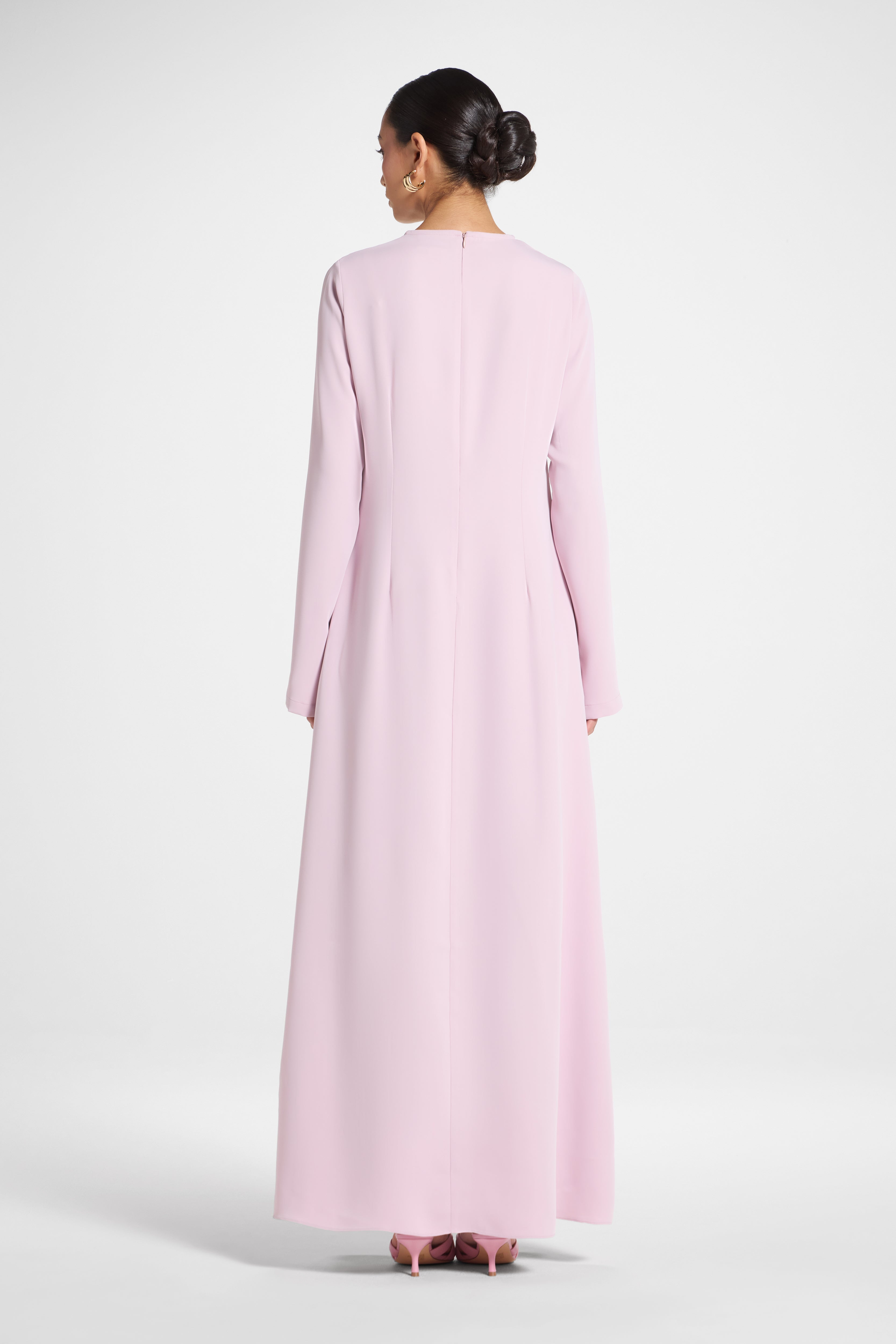 Signature Inner Maxi Dress - Dusty Mauve Abayas Veiled 