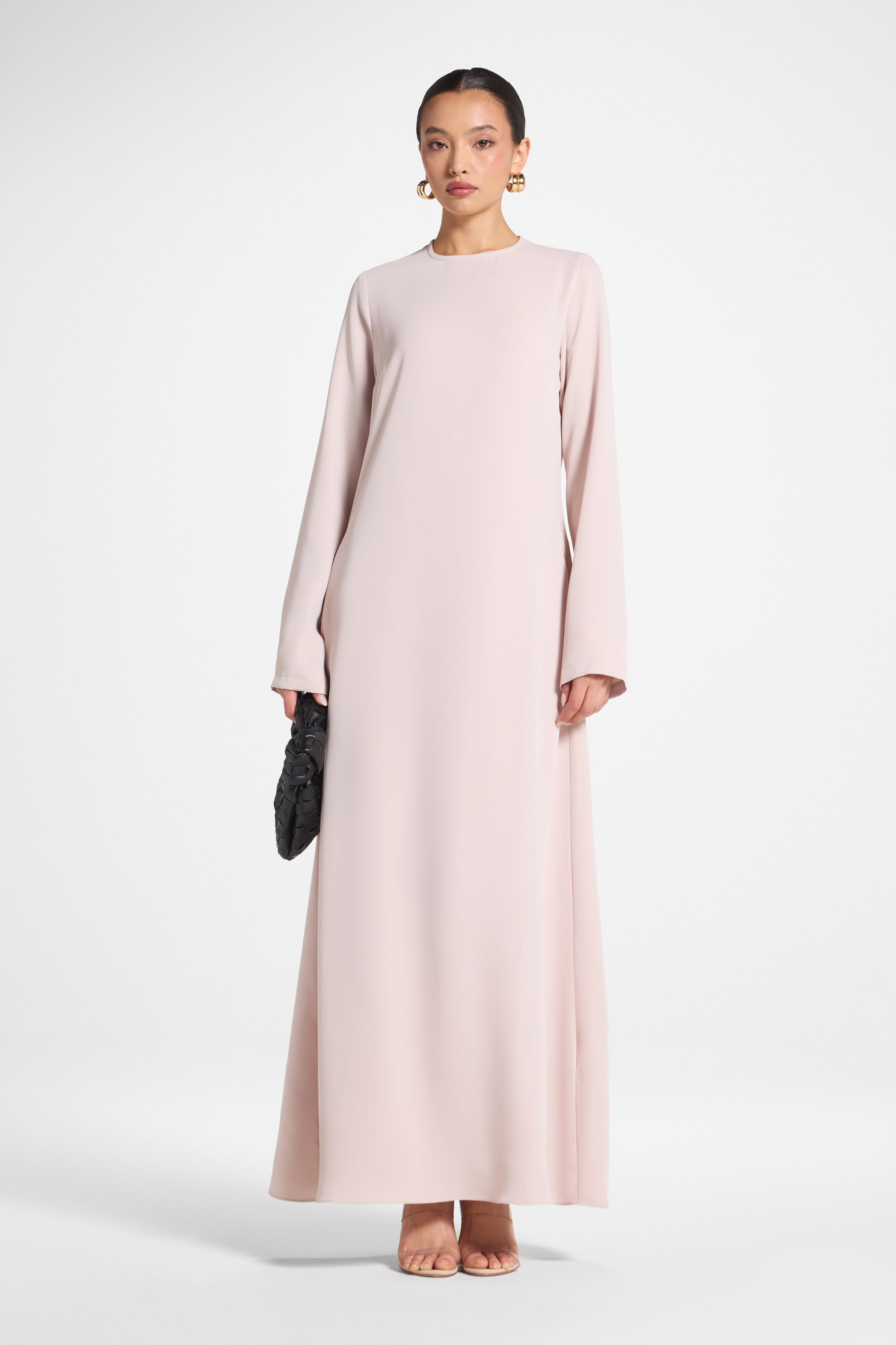 Signature Inner Maxi Dress - Mink Abayas Veiled 