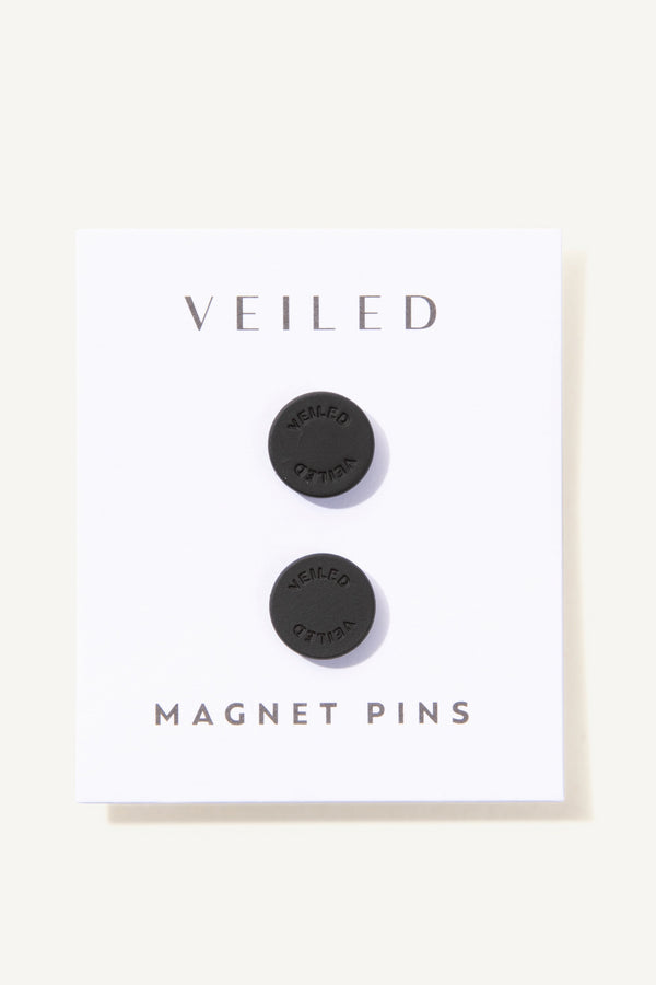 Signature Magnet Pins - Black Veiled 