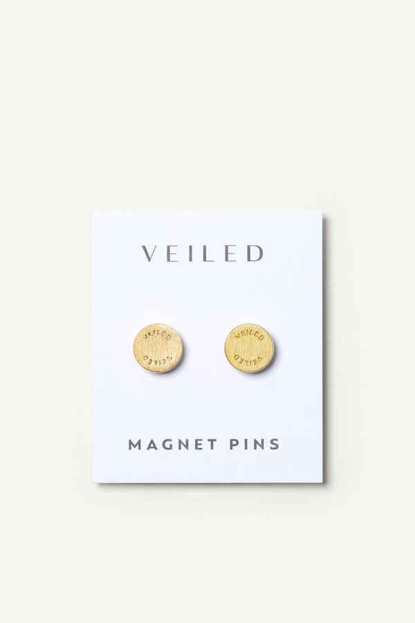 Signature Magnet Pins - Gold Accessories Veiled 