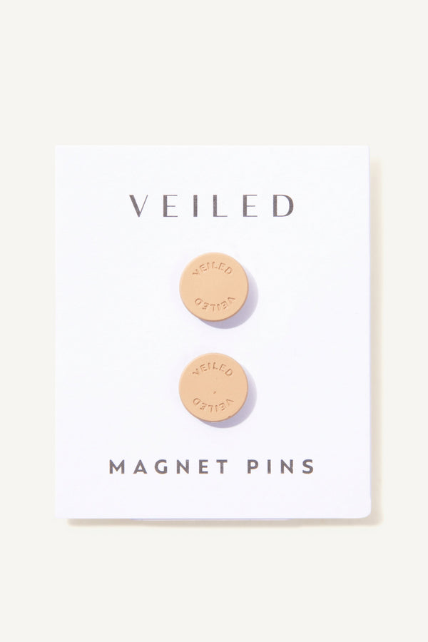 Signature Magnet Pins - Natural Veiled 