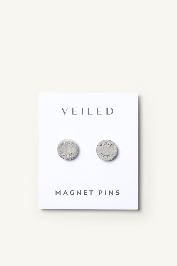 Signature Magnet Pins - Silver Accessories Veiled 