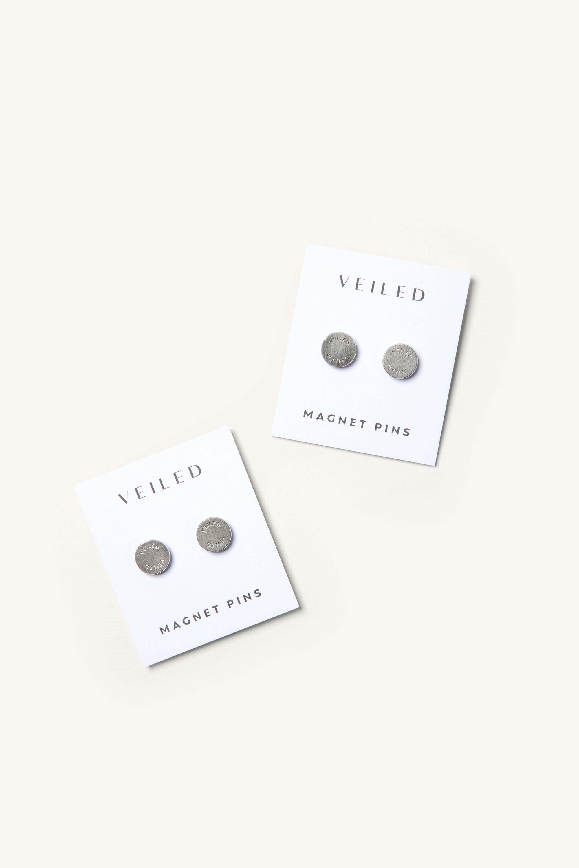 Signature Magnet Pins - Silver Accessories Veiled 
