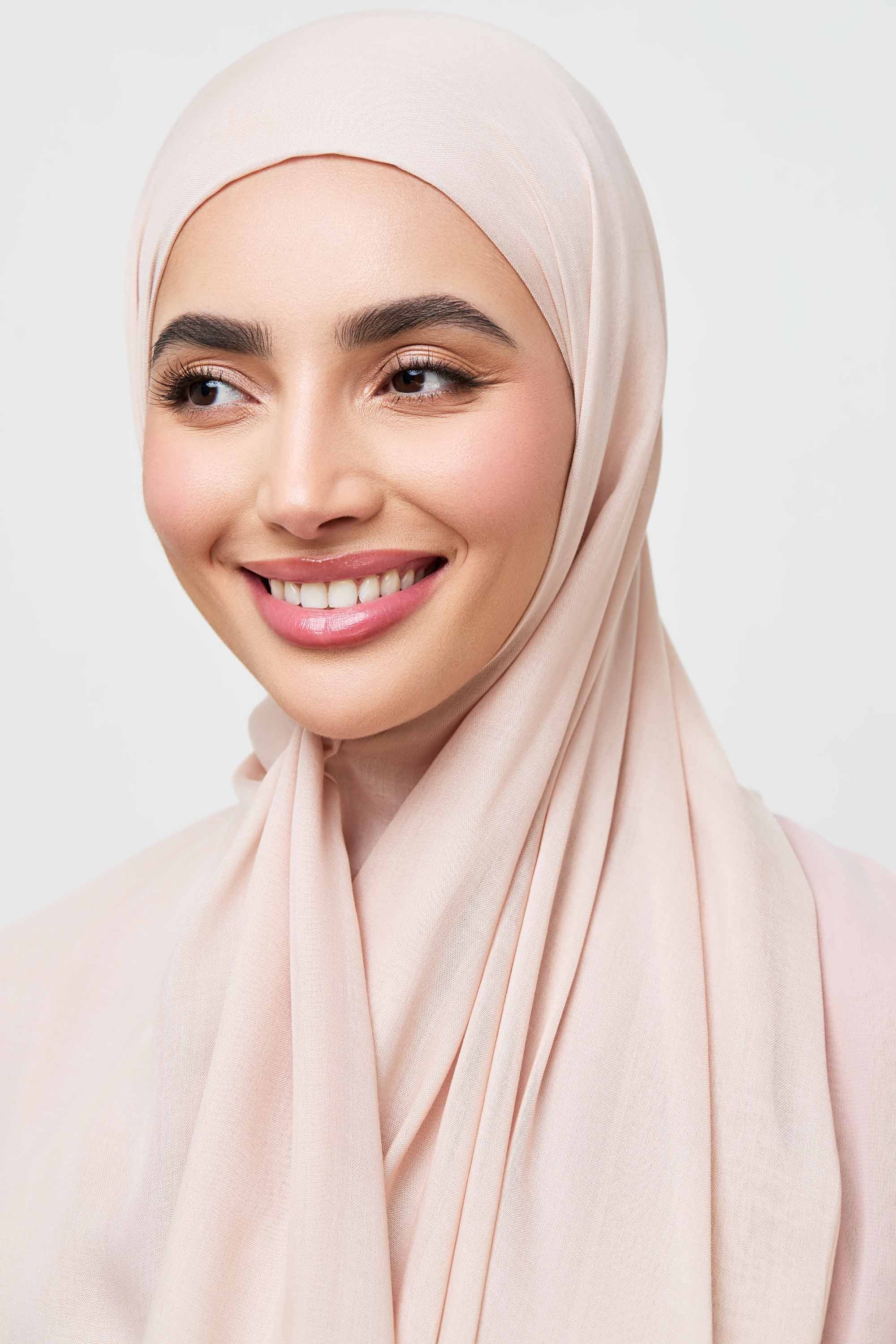 Signature Modal Hijab - Mink Veiled 