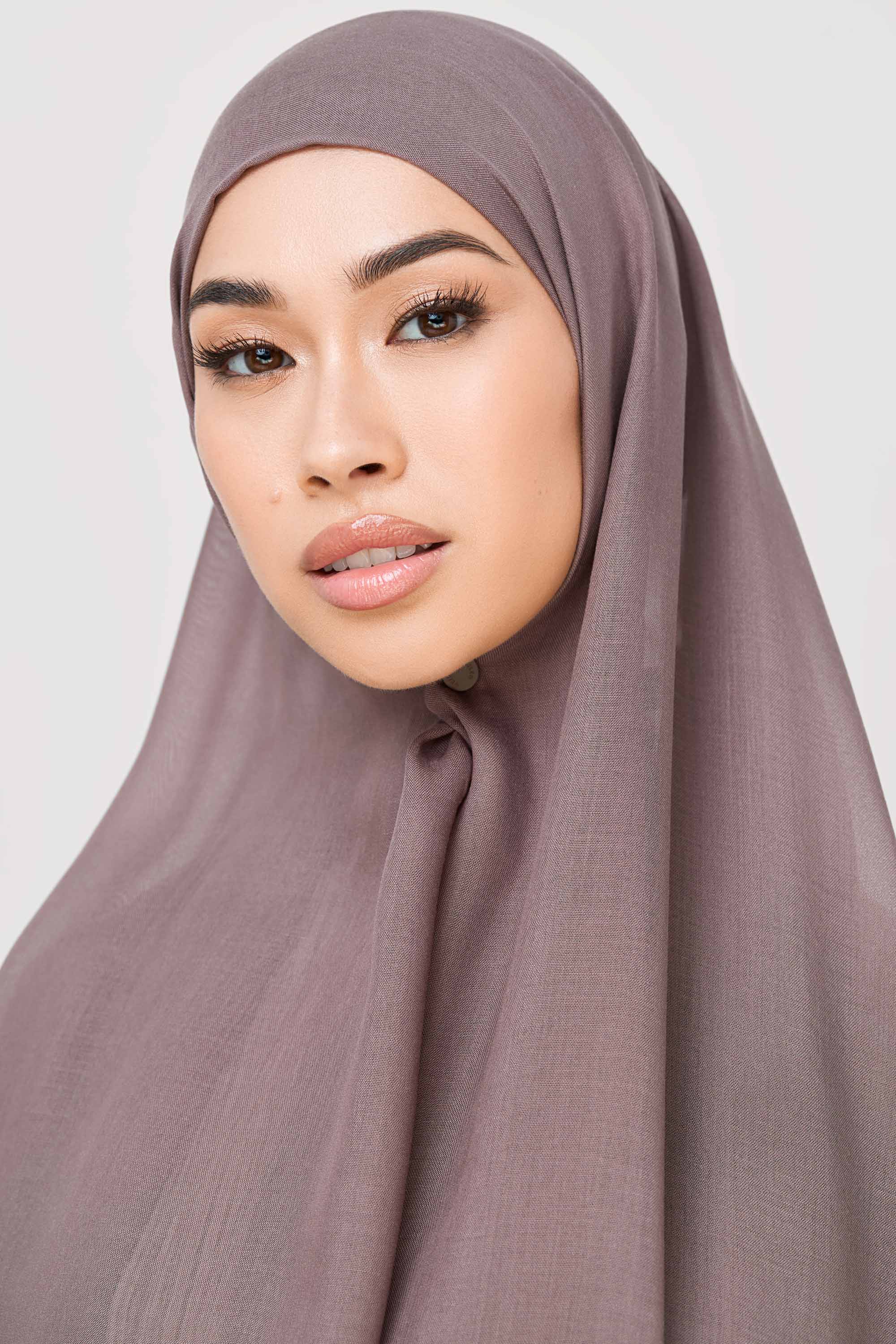 Signature Modal Hijab - Peppercorn Veiled 