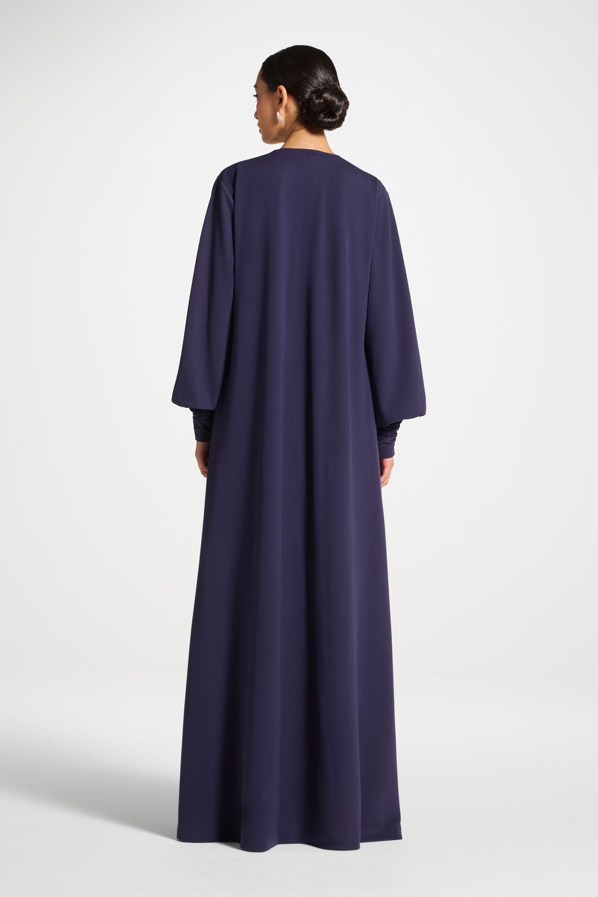 Signature Stretch 3 Piece Abaya & Dress Set - Future Dusk Abayas Veiled 