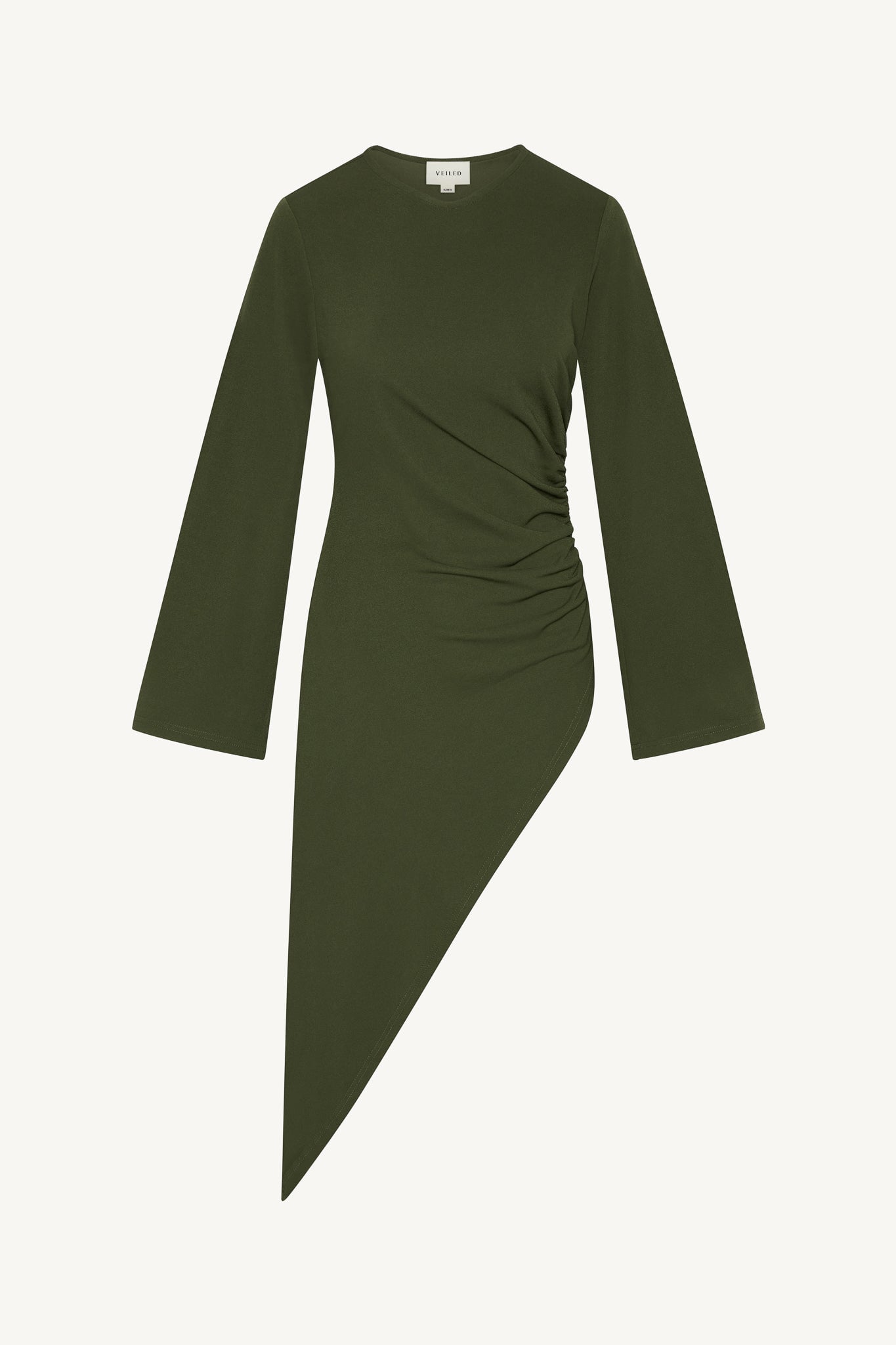 Signature Stretch Midi Tunic Top - Olive Abayas Veiled 