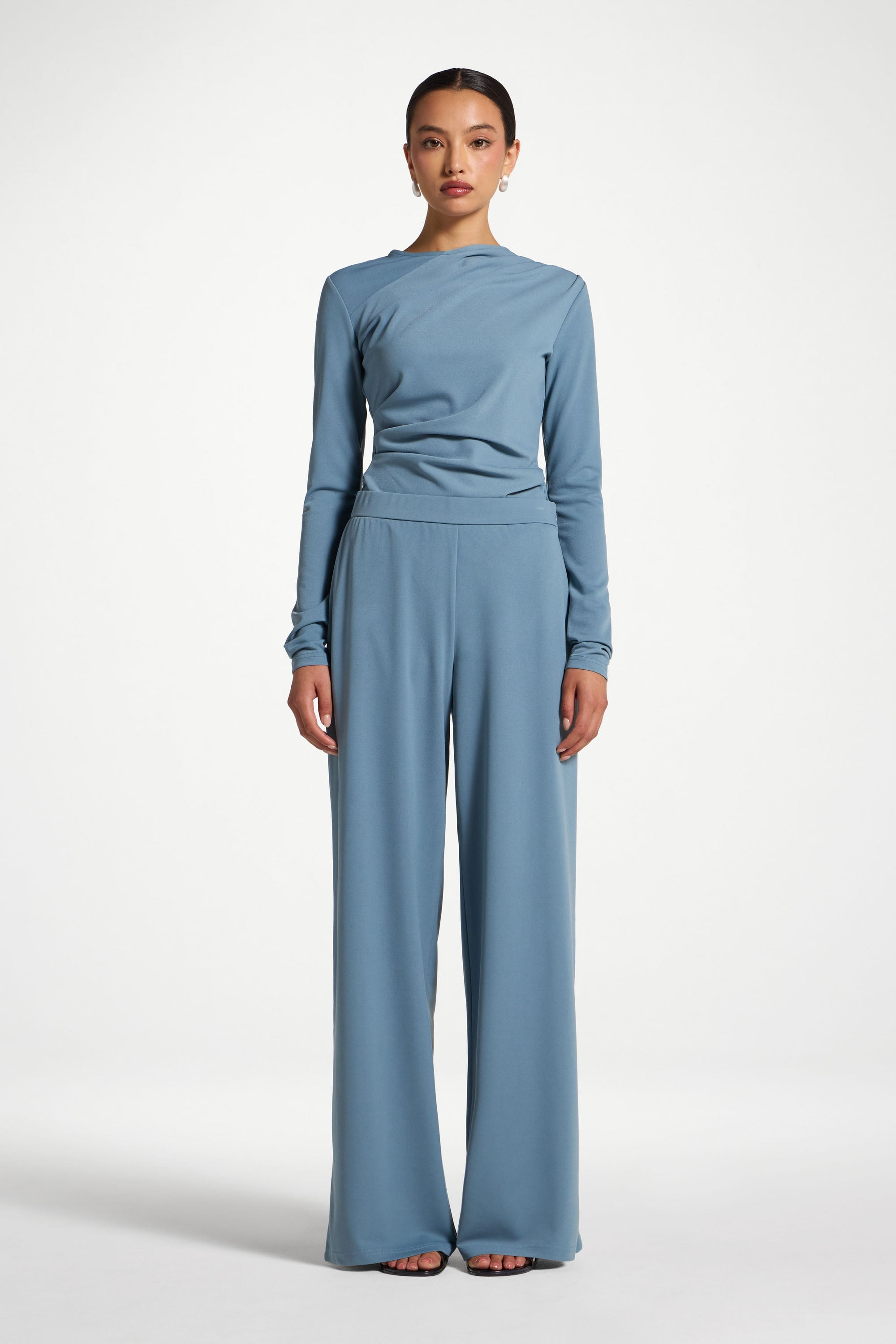 Signature Stretch Pants - Sky Pants Veiled 