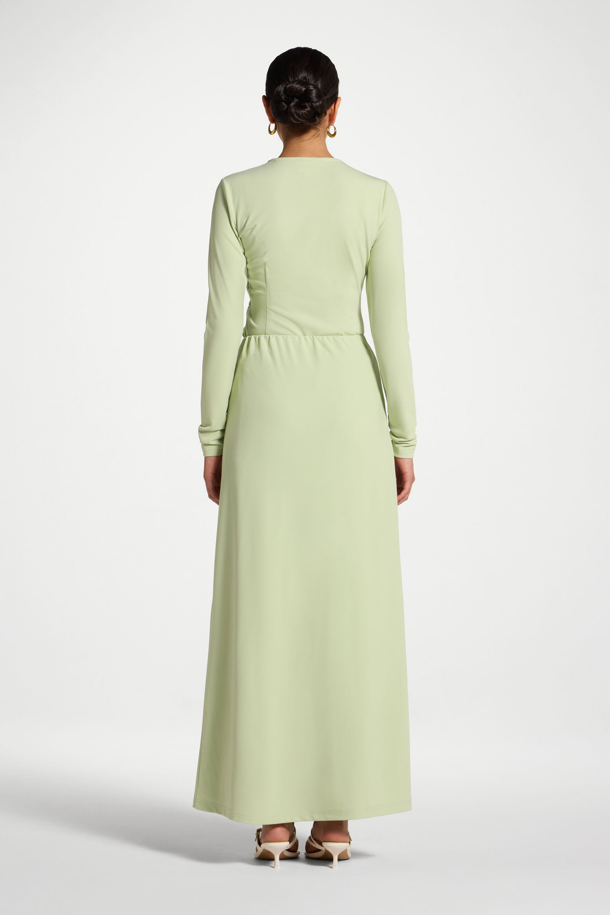 Signature Stretch Skirt - Spring Green Skirt Veiled 