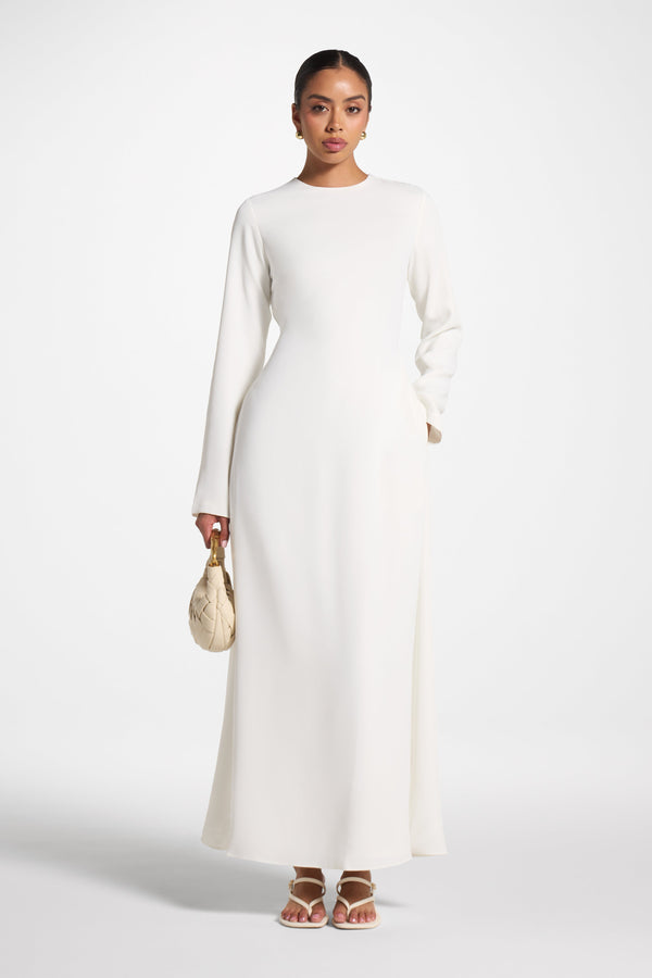 Signature Tie Back Maxi Dress
