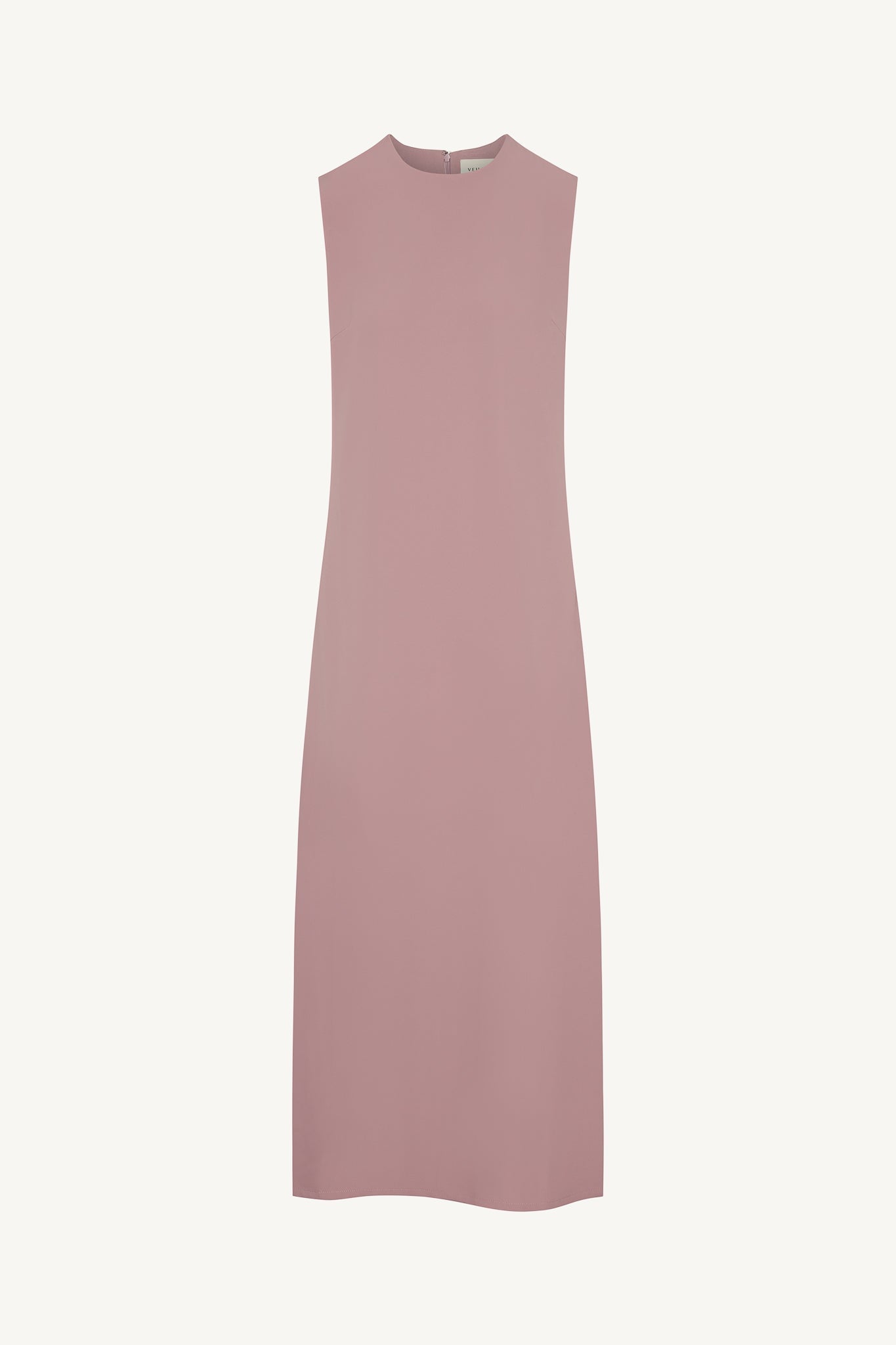 Sleeveless Maxi Dress - Pink Abayas Veiled 