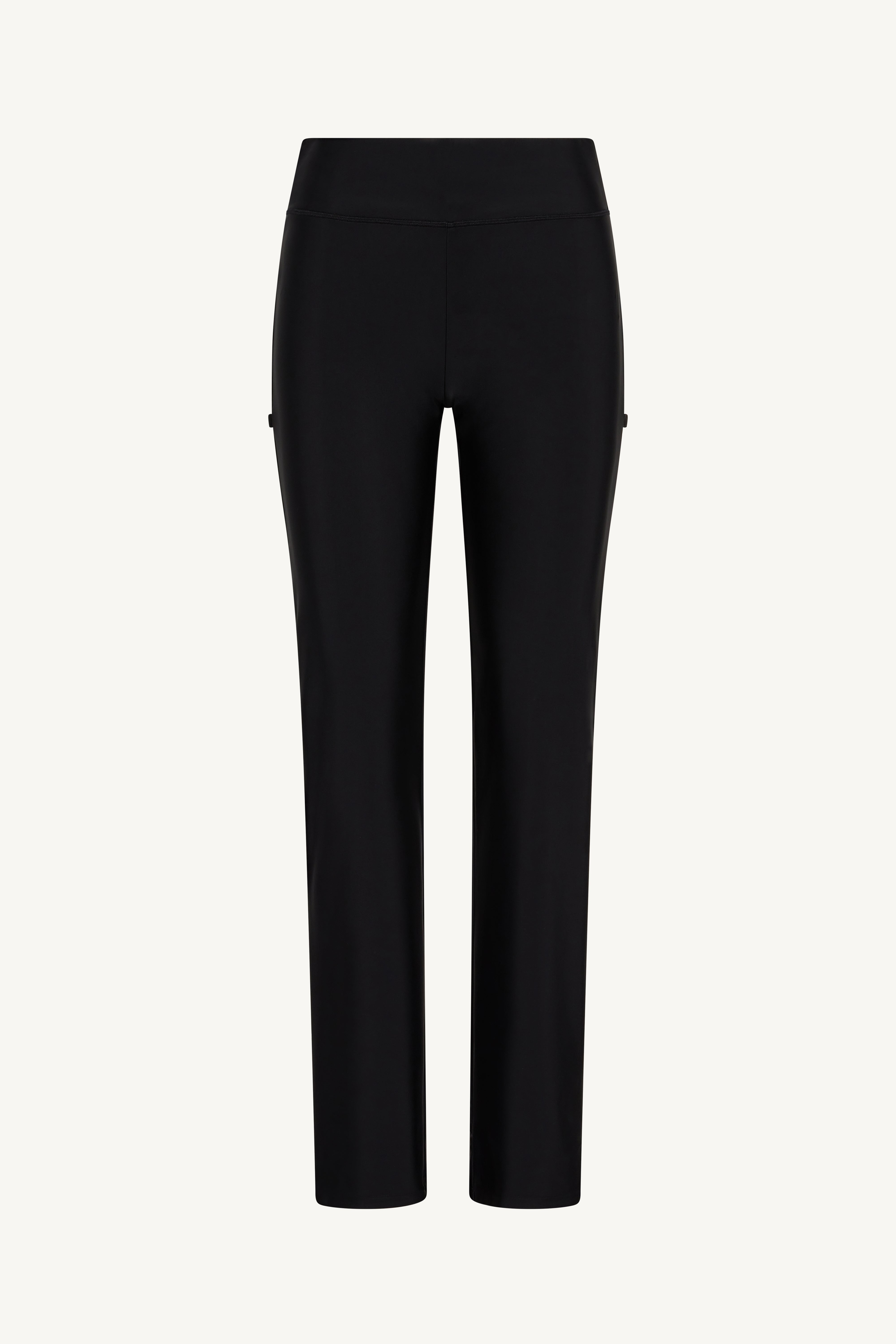 Straight Leg Swim Pants - Black Swim Veiled 