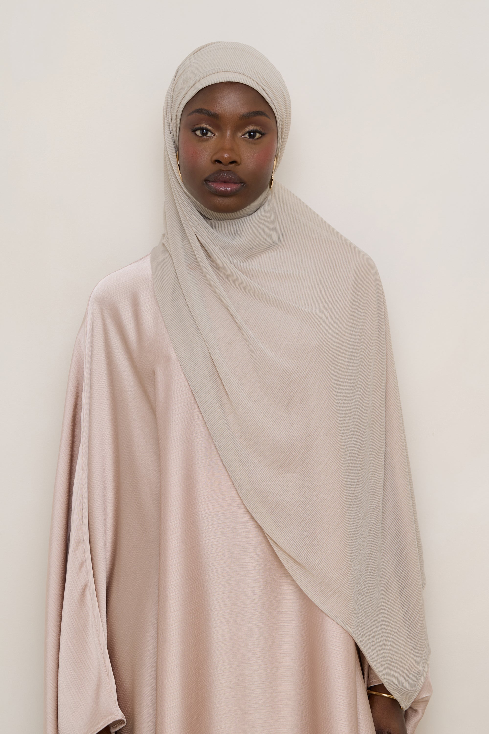 Stretch Stripe Hijab - Cloud Hijabs Veiled 