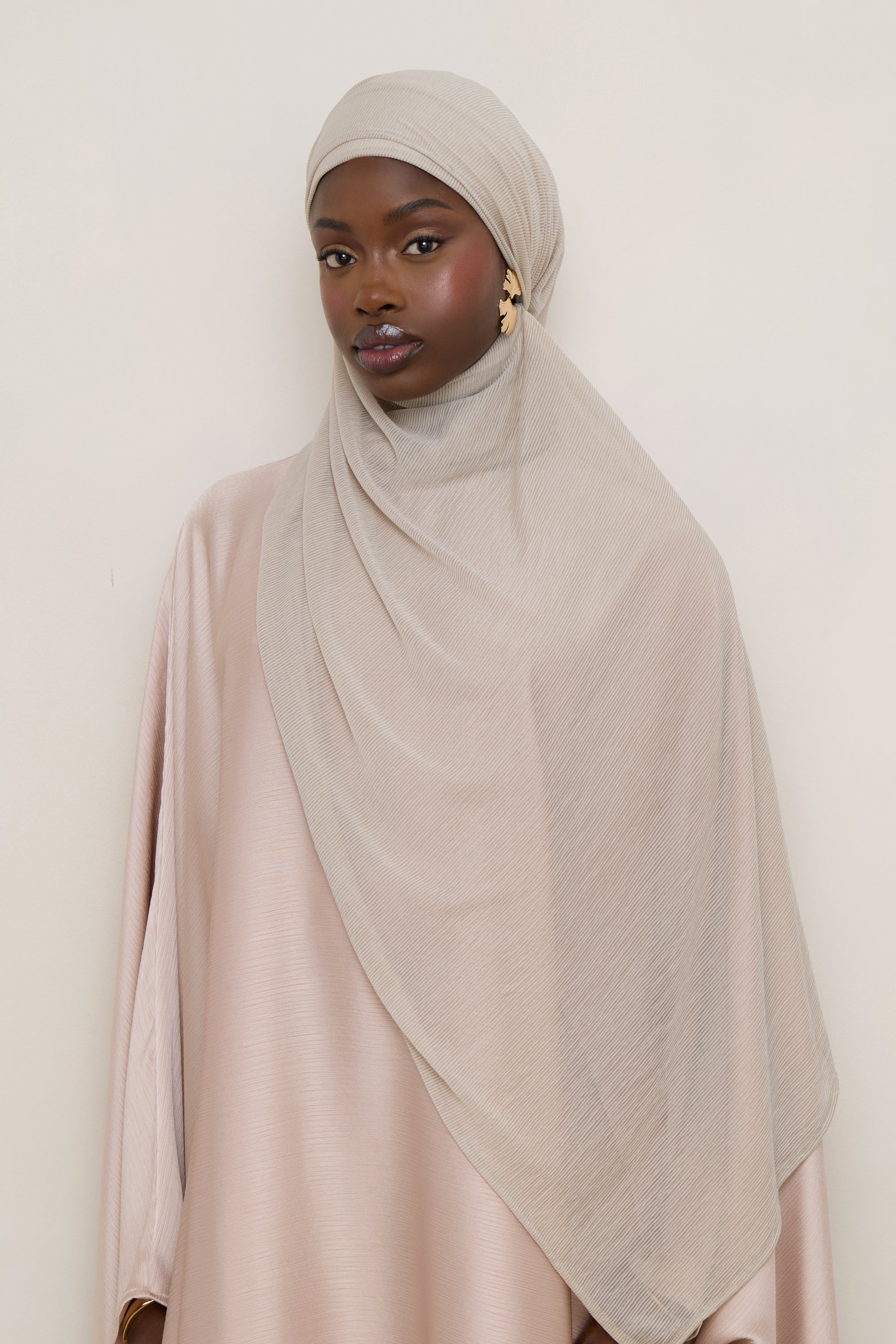 Stretch Stripe Hijab - Cloud Hijabs Veiled 