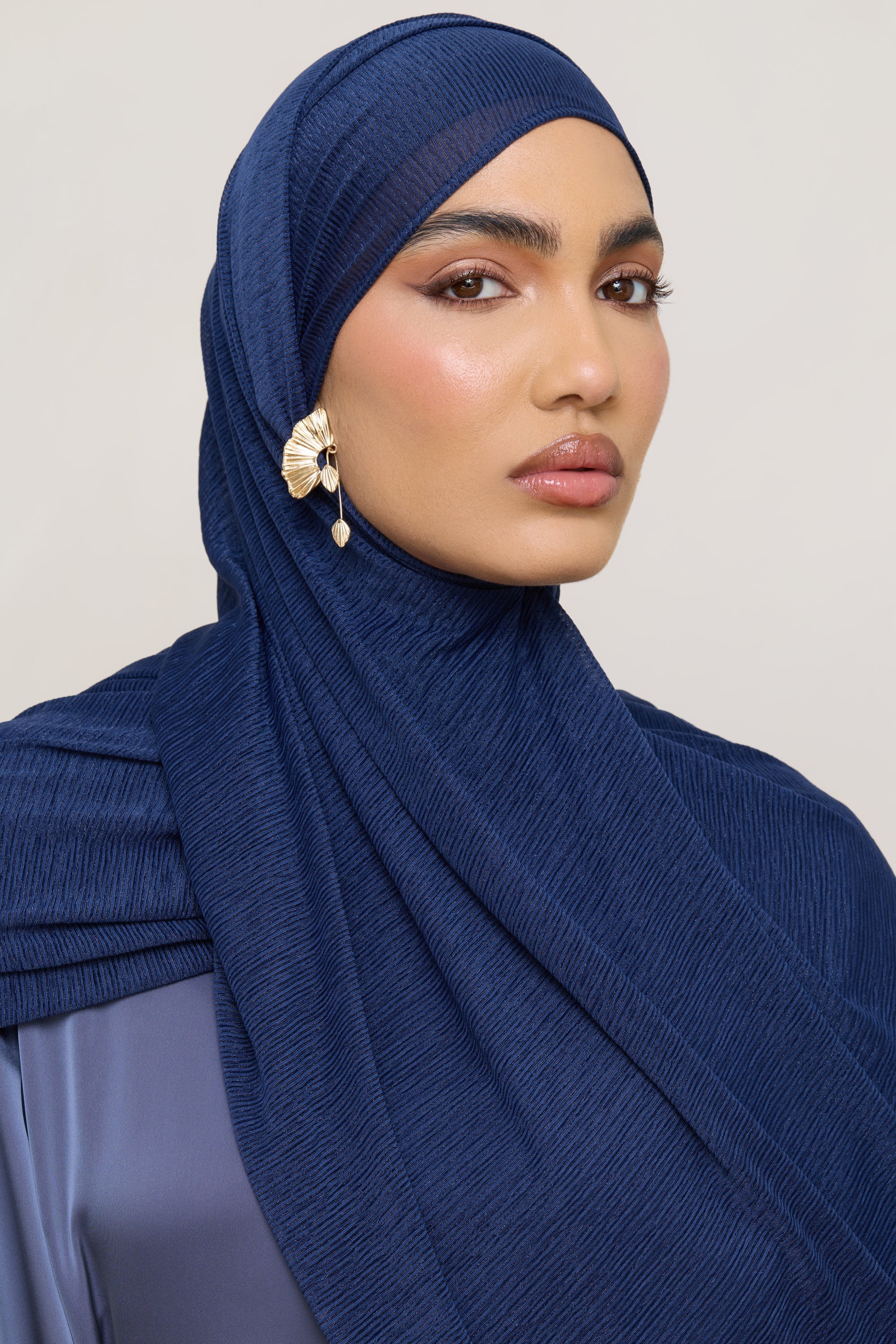 Stretch Stripe Hijab - Twilight Hijabs Veiled 