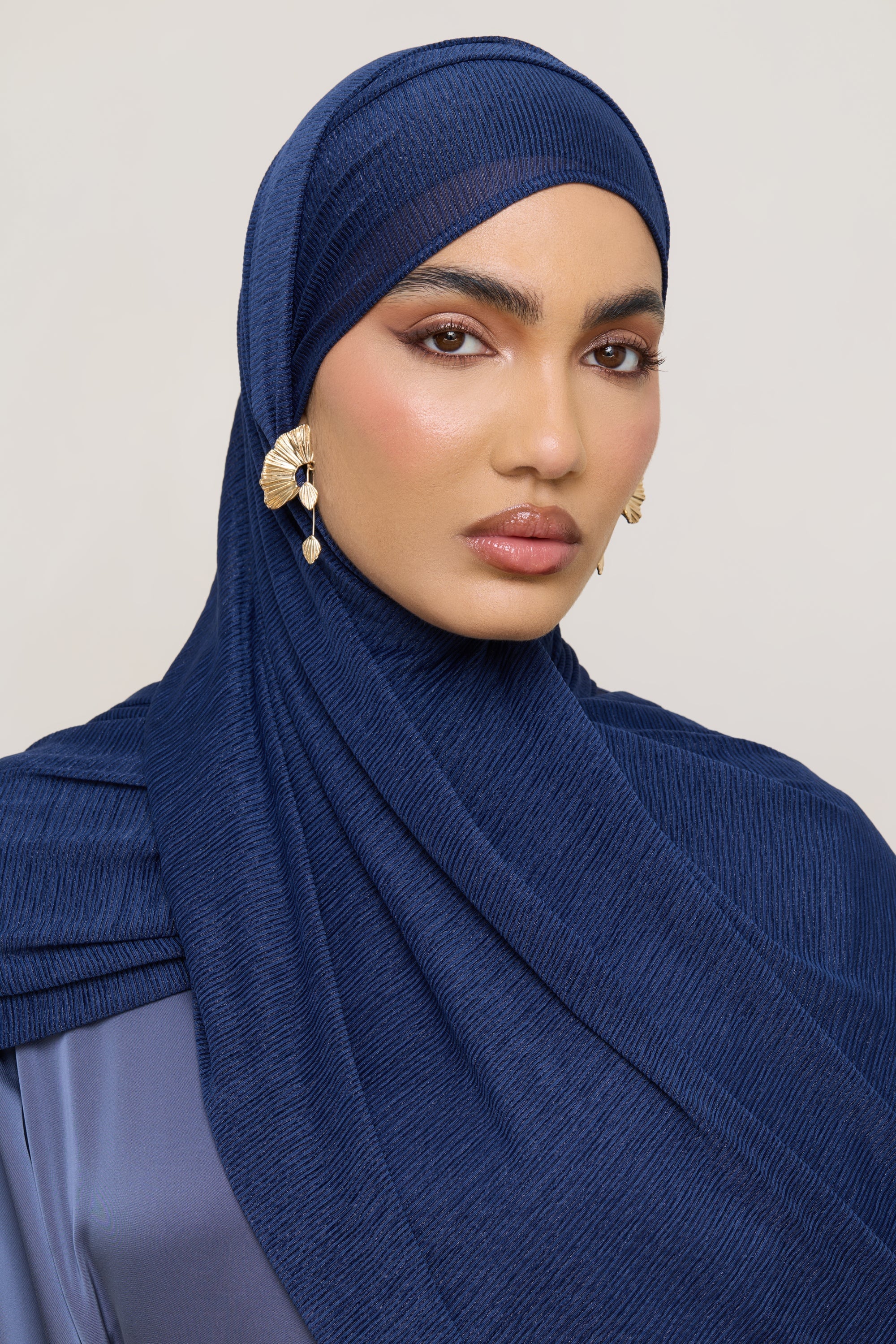 Stretch Stripe Hijab - Twilight Hijabs Veiled 