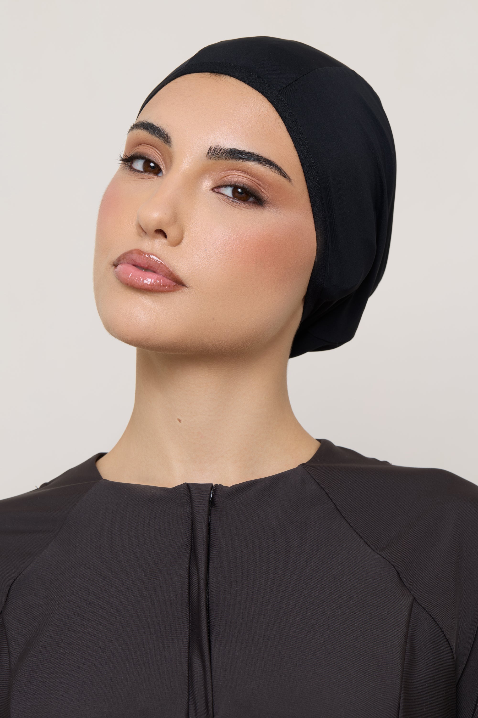 Swim Hijab & Cap Set - Black Swim Veiled 