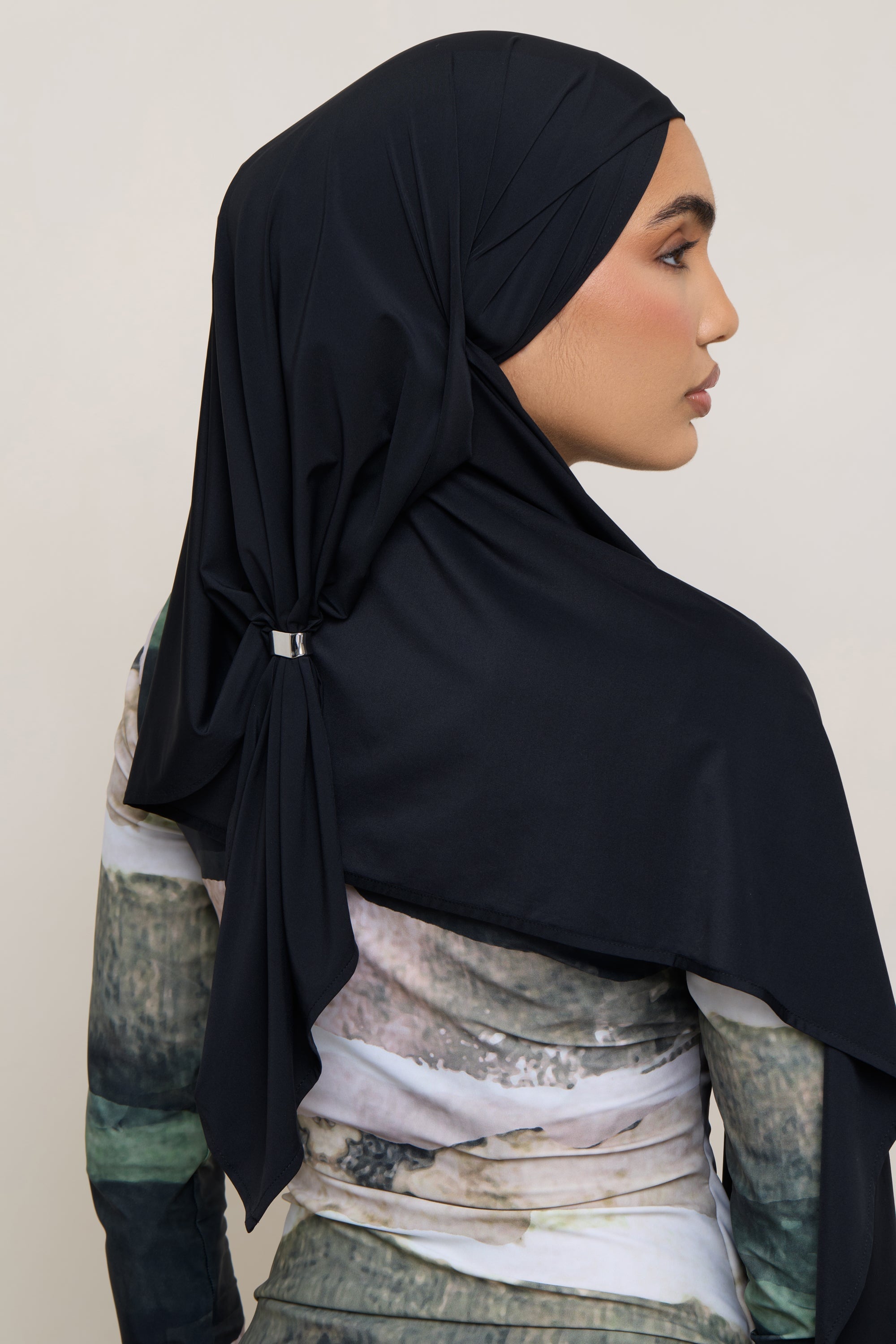 Swim Hijab & Cap Set - Black Swim Veiled 