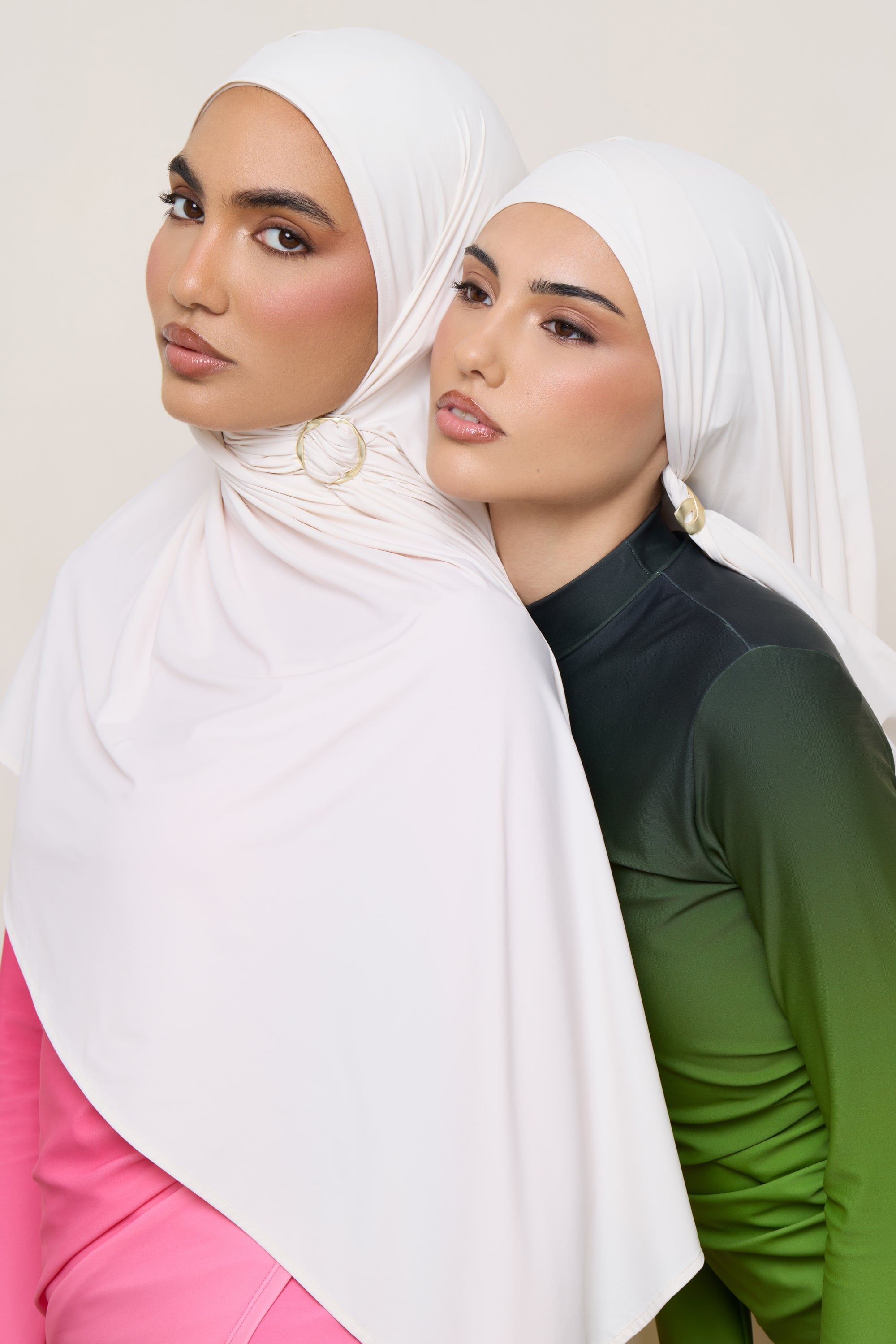 Swim Hijab & Cap Set - Salted Rose Swim Veiled 