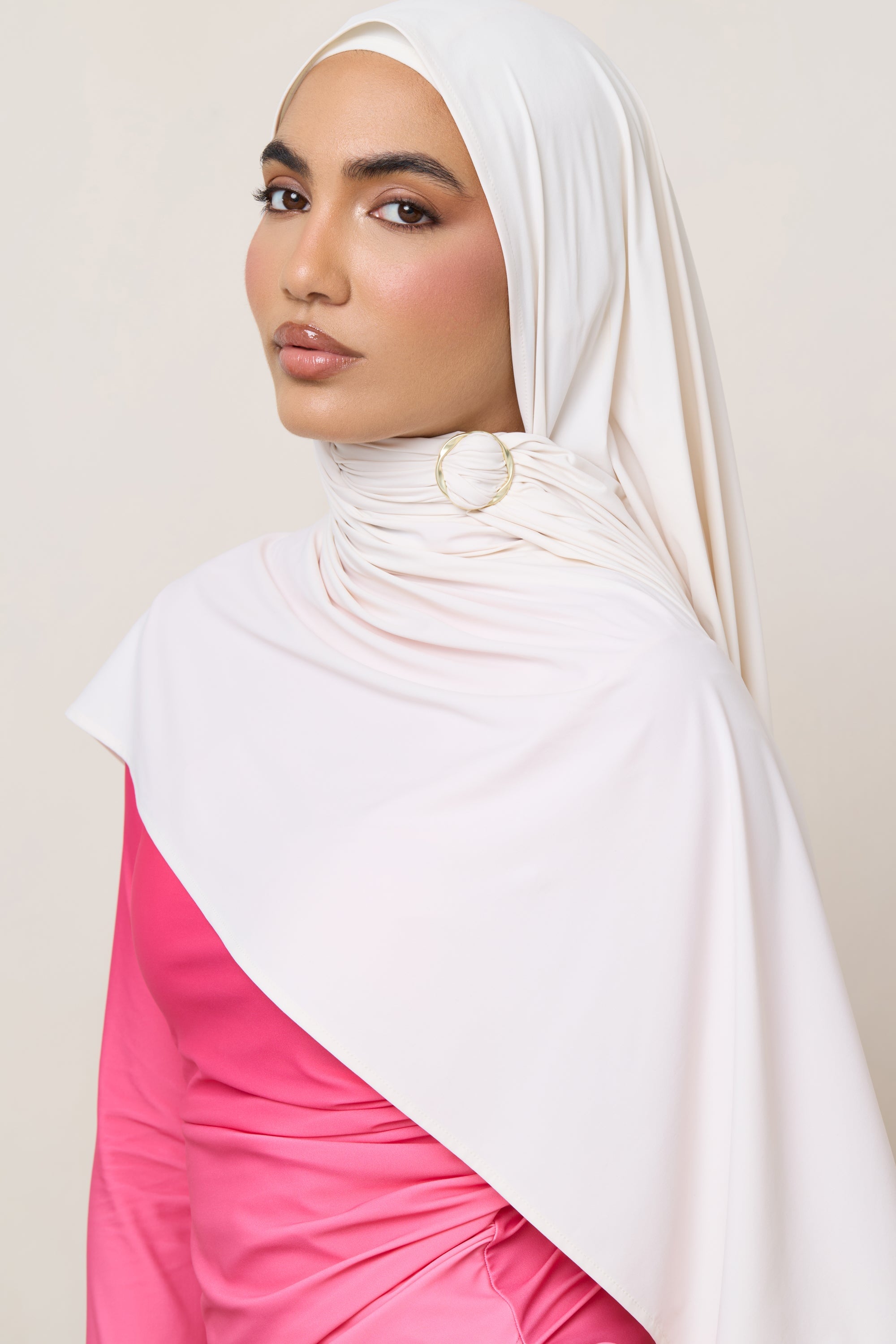 Swim Hijab & Cap Set - Salted Rose Swim Veiled 