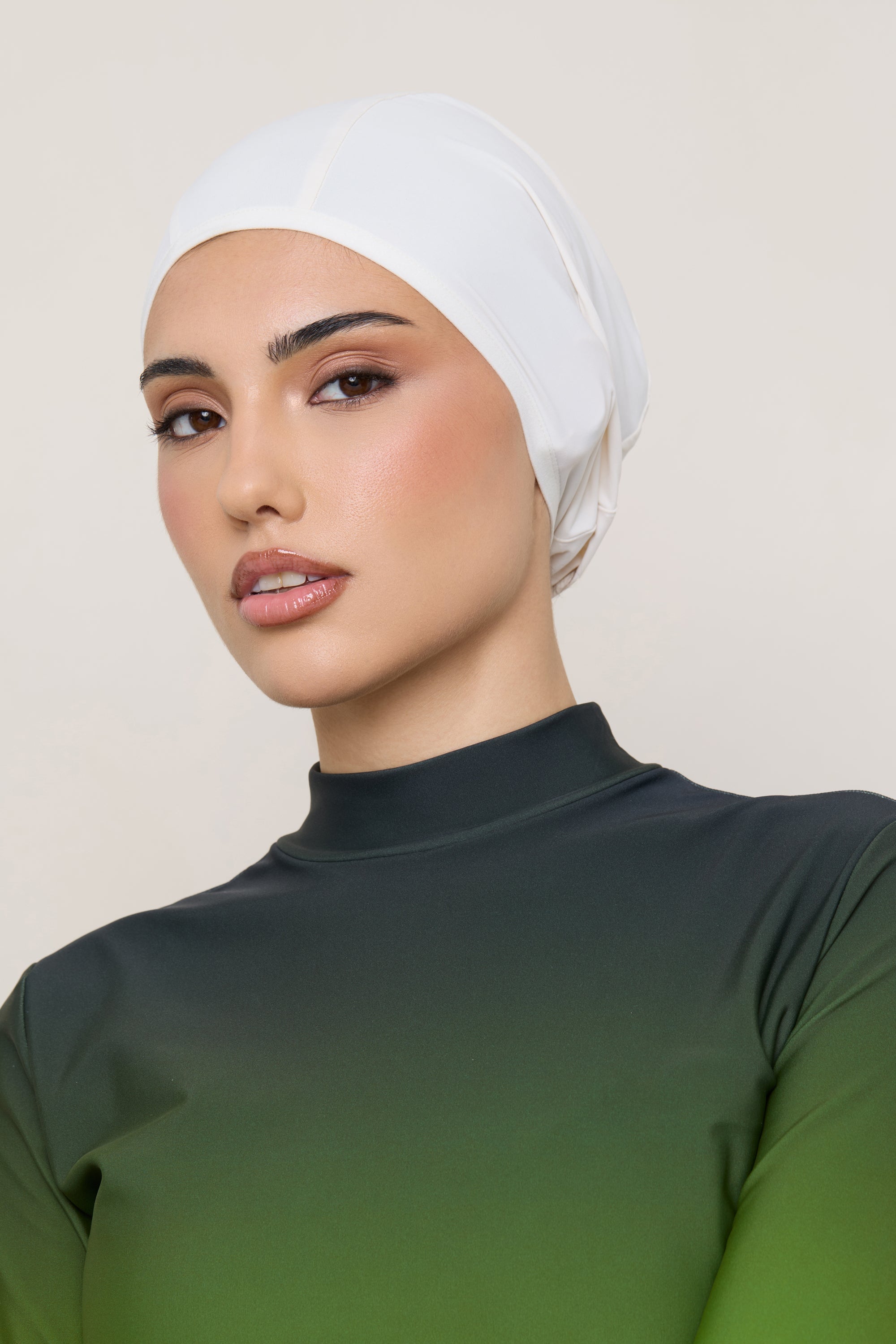 Swim Hijab & Cap Set - Salted Rose Swim Veiled 
