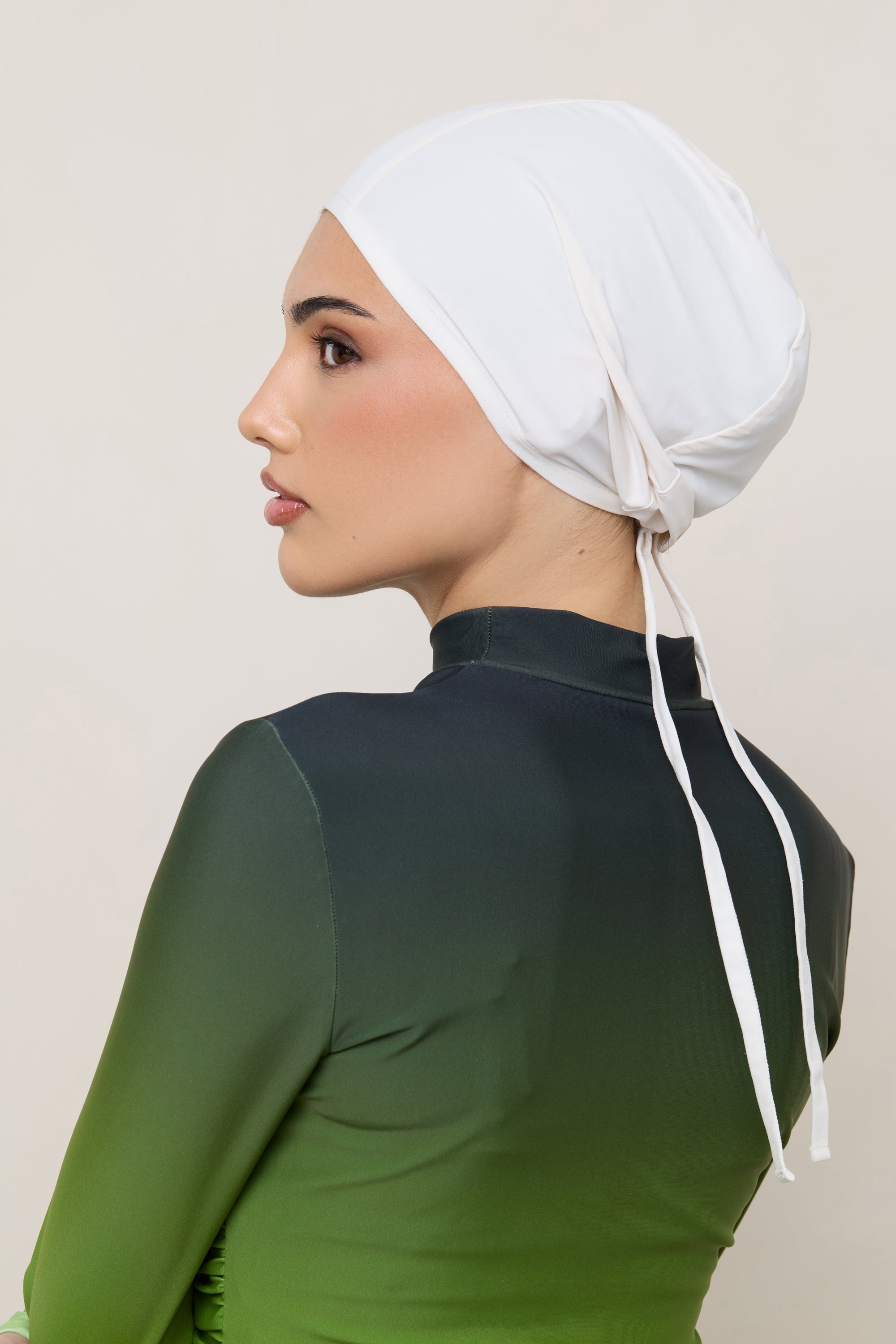 Swim Hijab & Cap Set - Salted Rose Swim Veiled 
