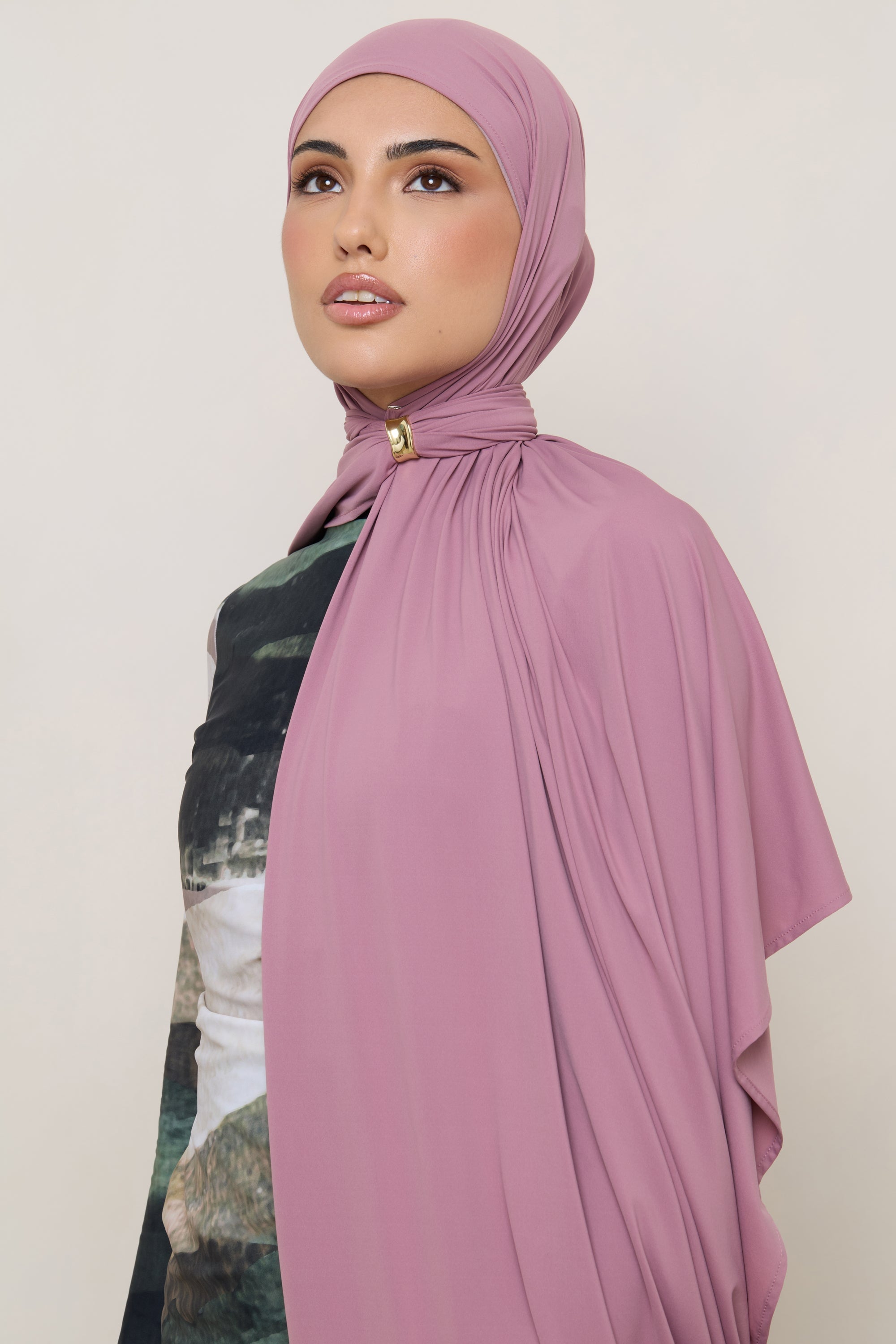 Swim Hijab & Cap Set - Wistful Mauve Swim Veiled 