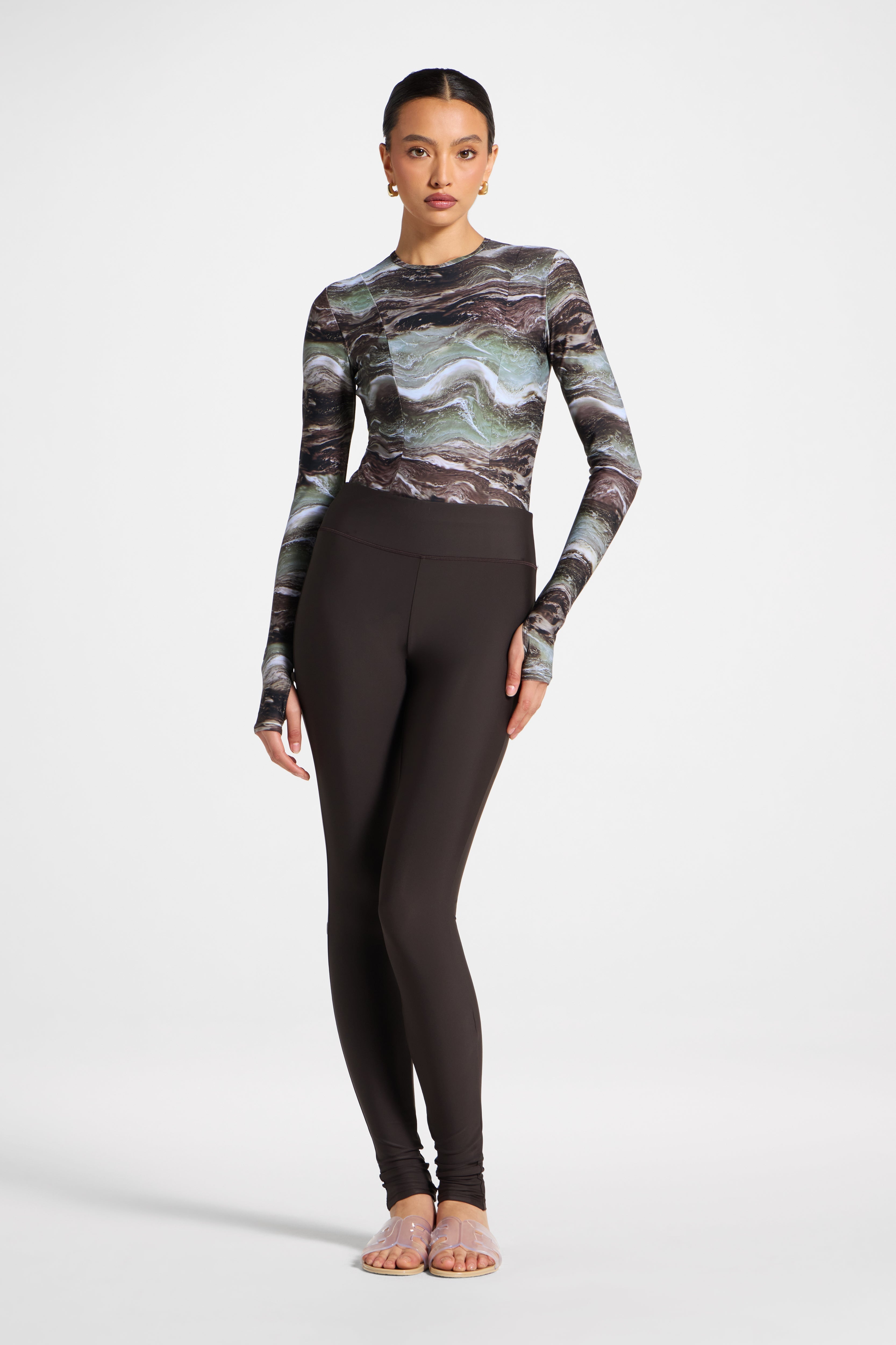 Swim Leggings - Cove Swim Veiled 