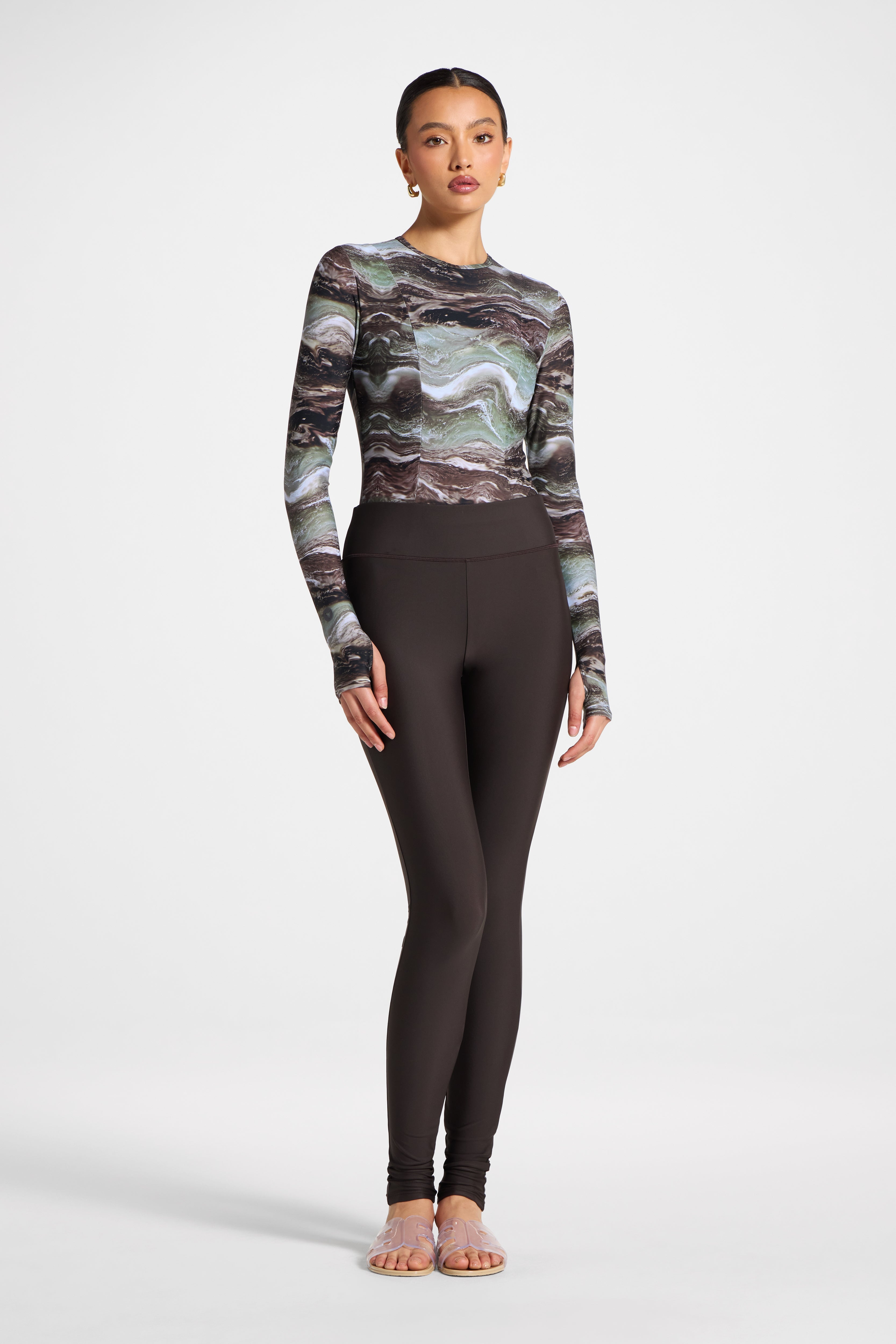 Swim Leggings - Cove Swim Veiled 