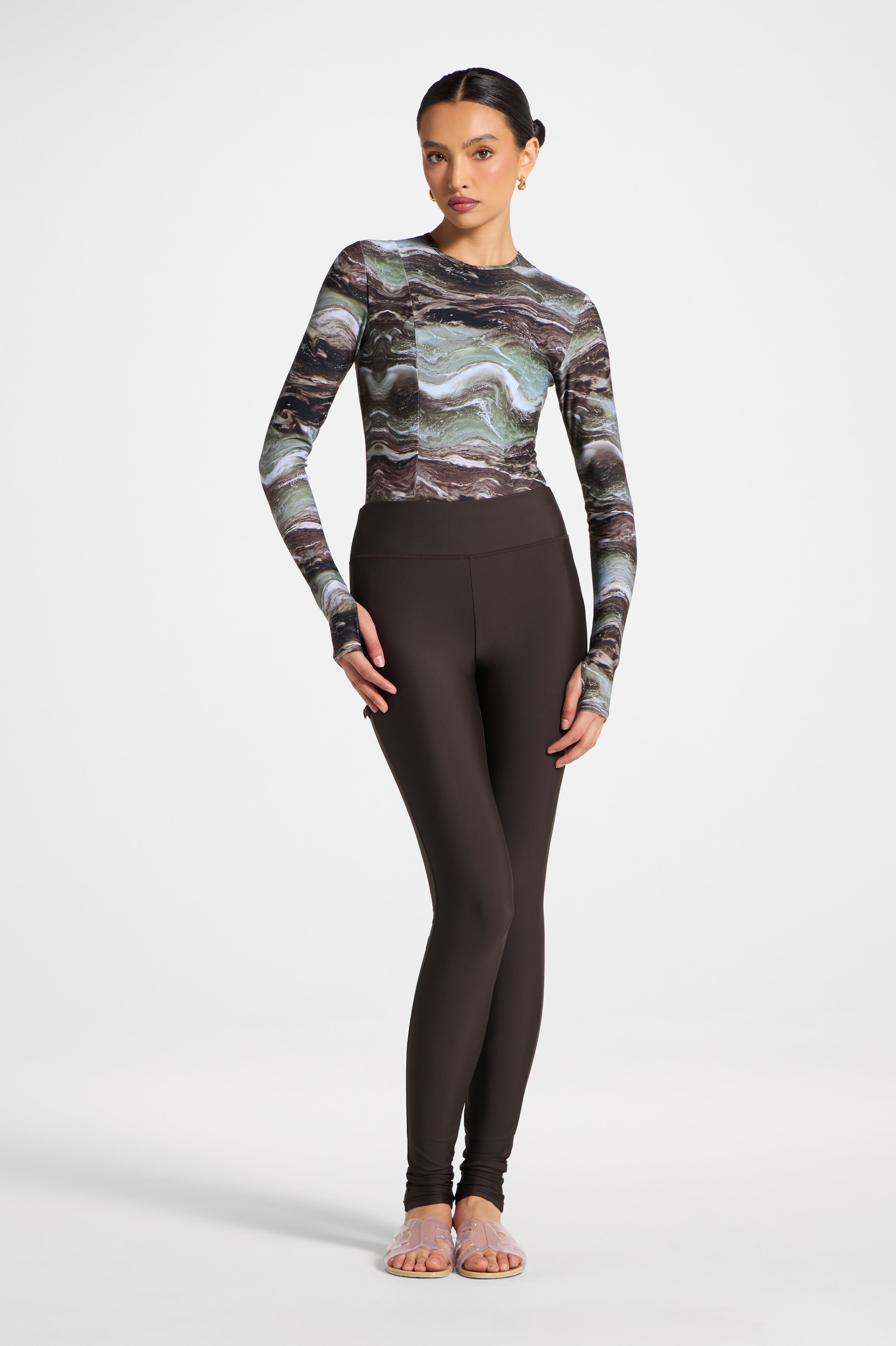 Swim Leggings - Cove Swim Veiled 