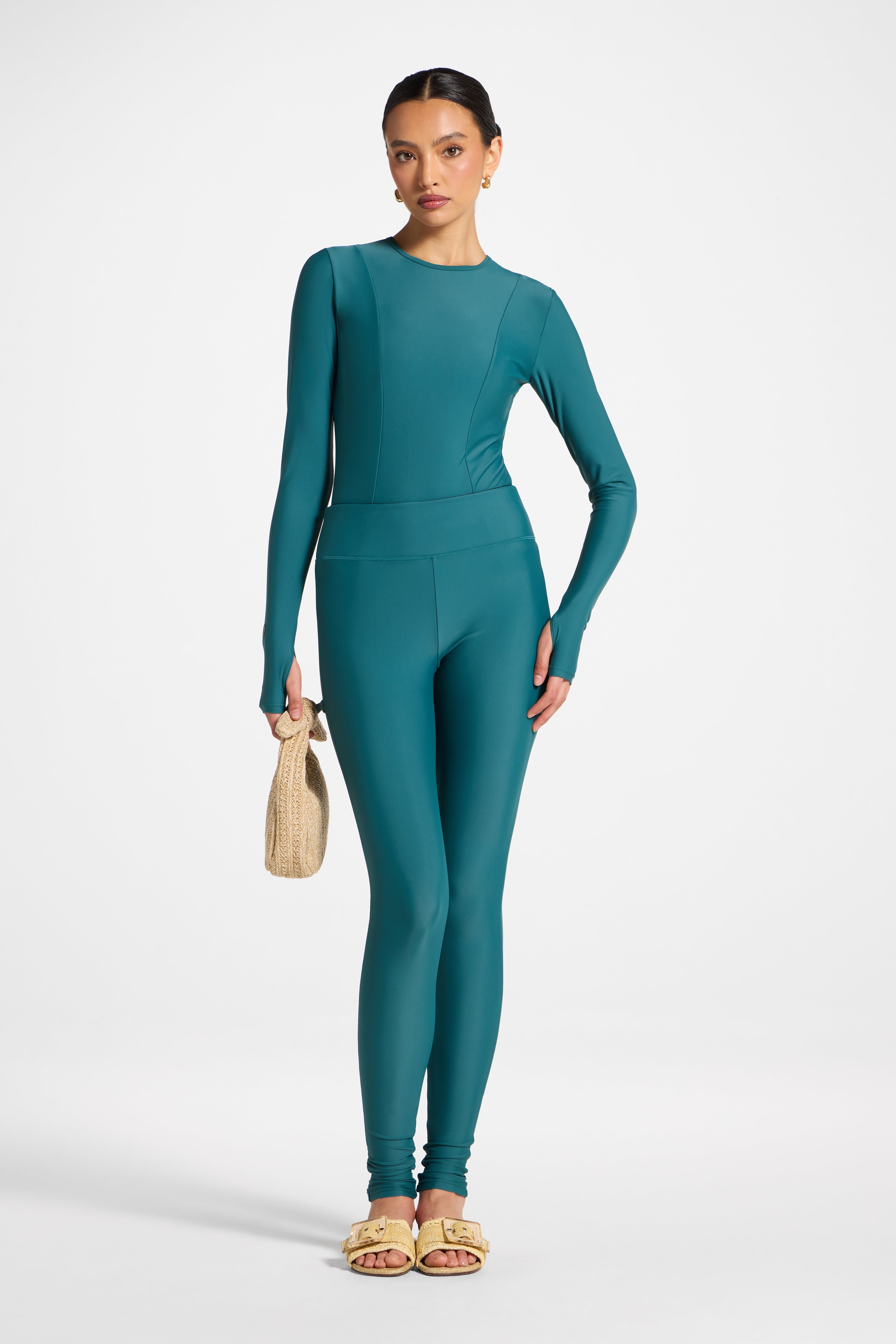 Swim Leggings - Mediterranea Swim Veiled 