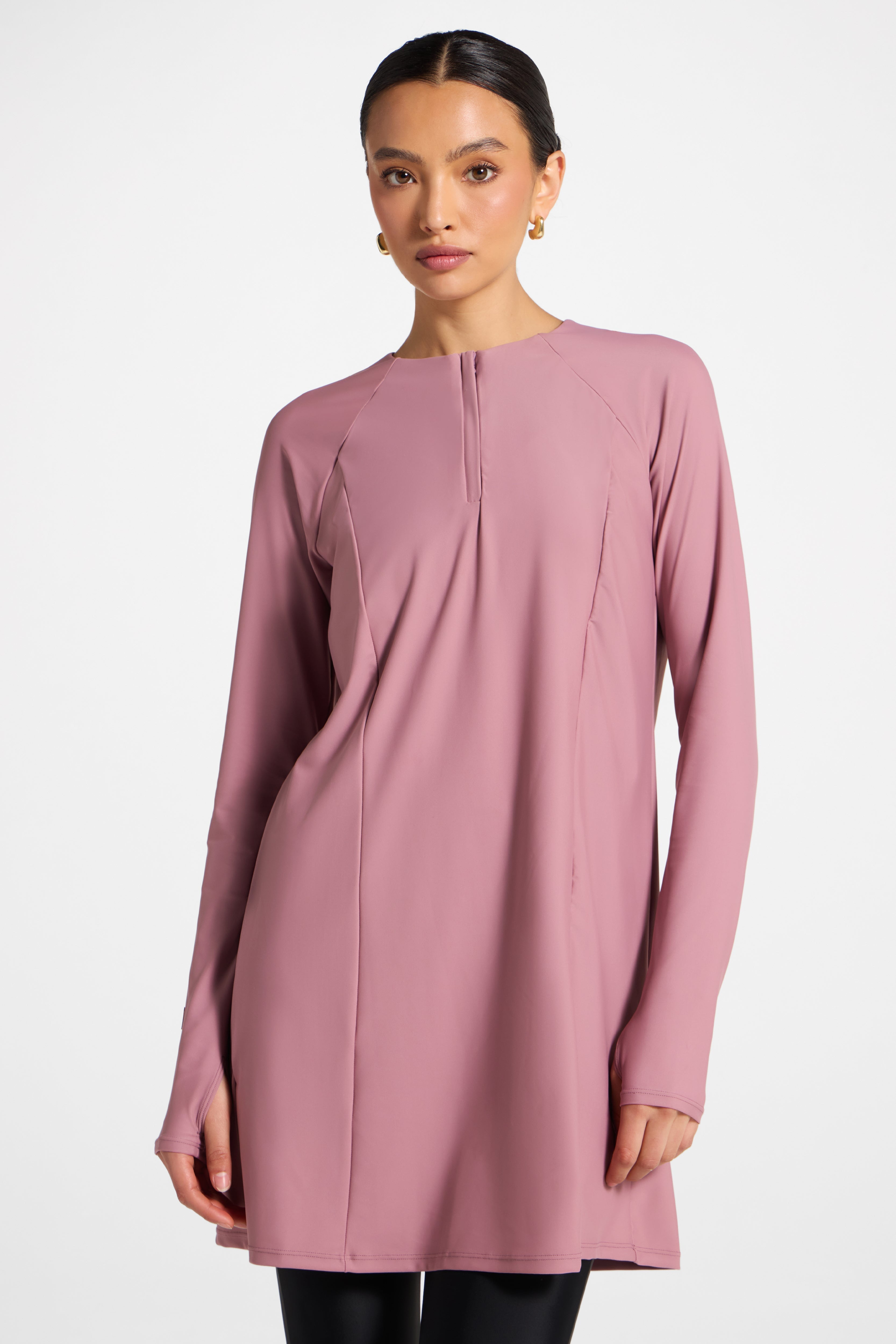 Swim Tunic - Wistful Mauve Swim Veiled 