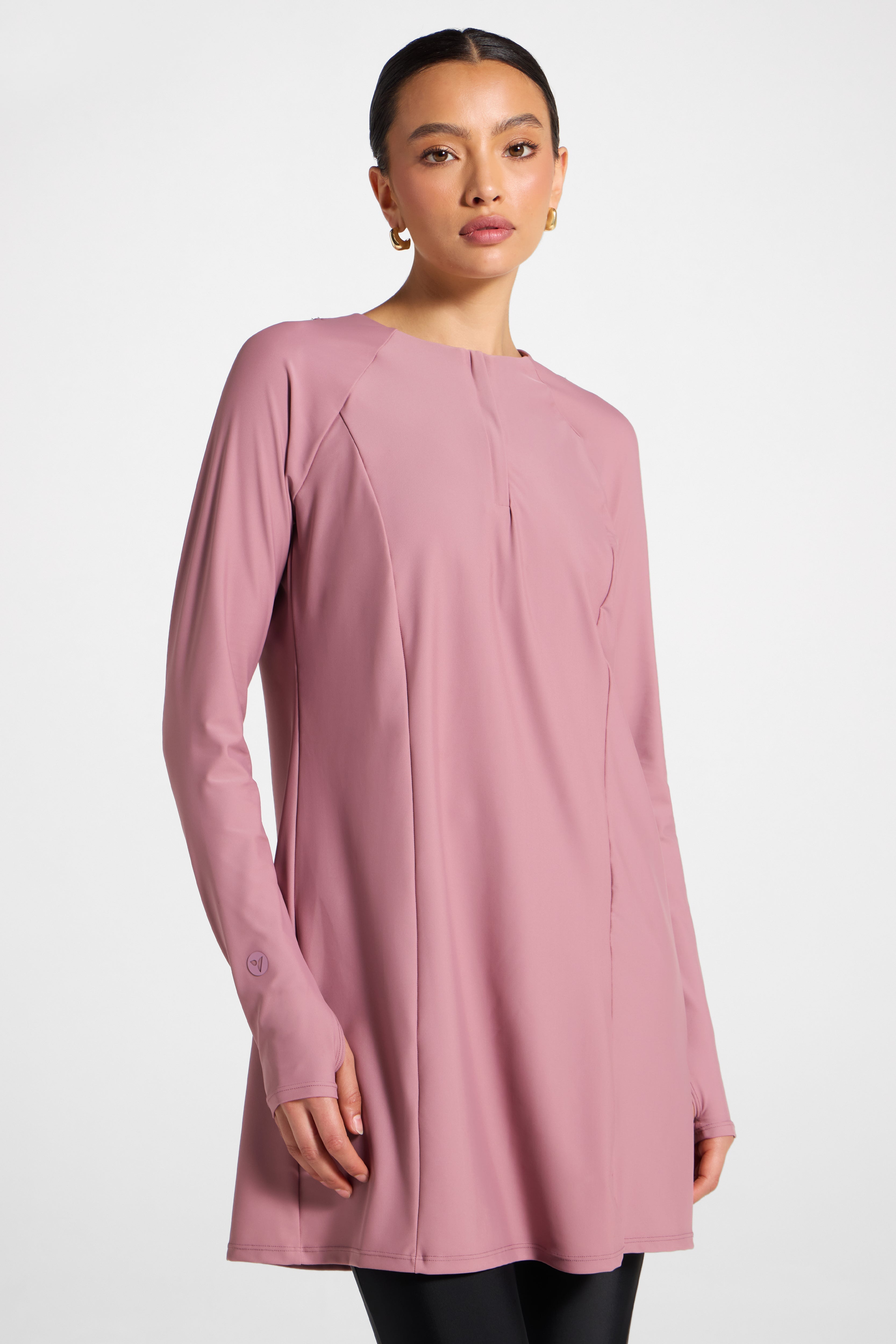 Swim Tunic - Wistful Mauve Swim Veiled 