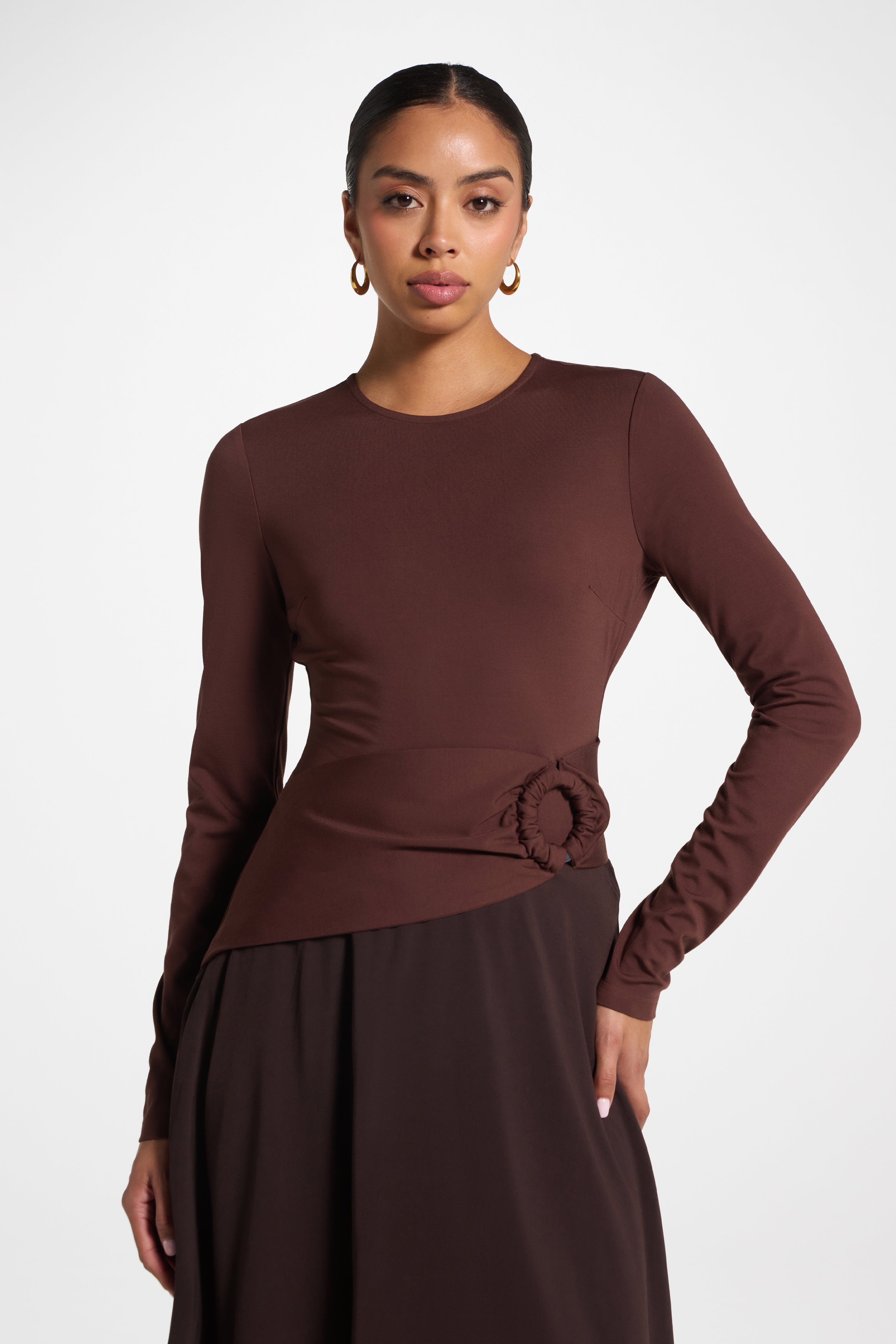Sydney Asymmetric Maxi Dress - Cove Abayas Veiled 