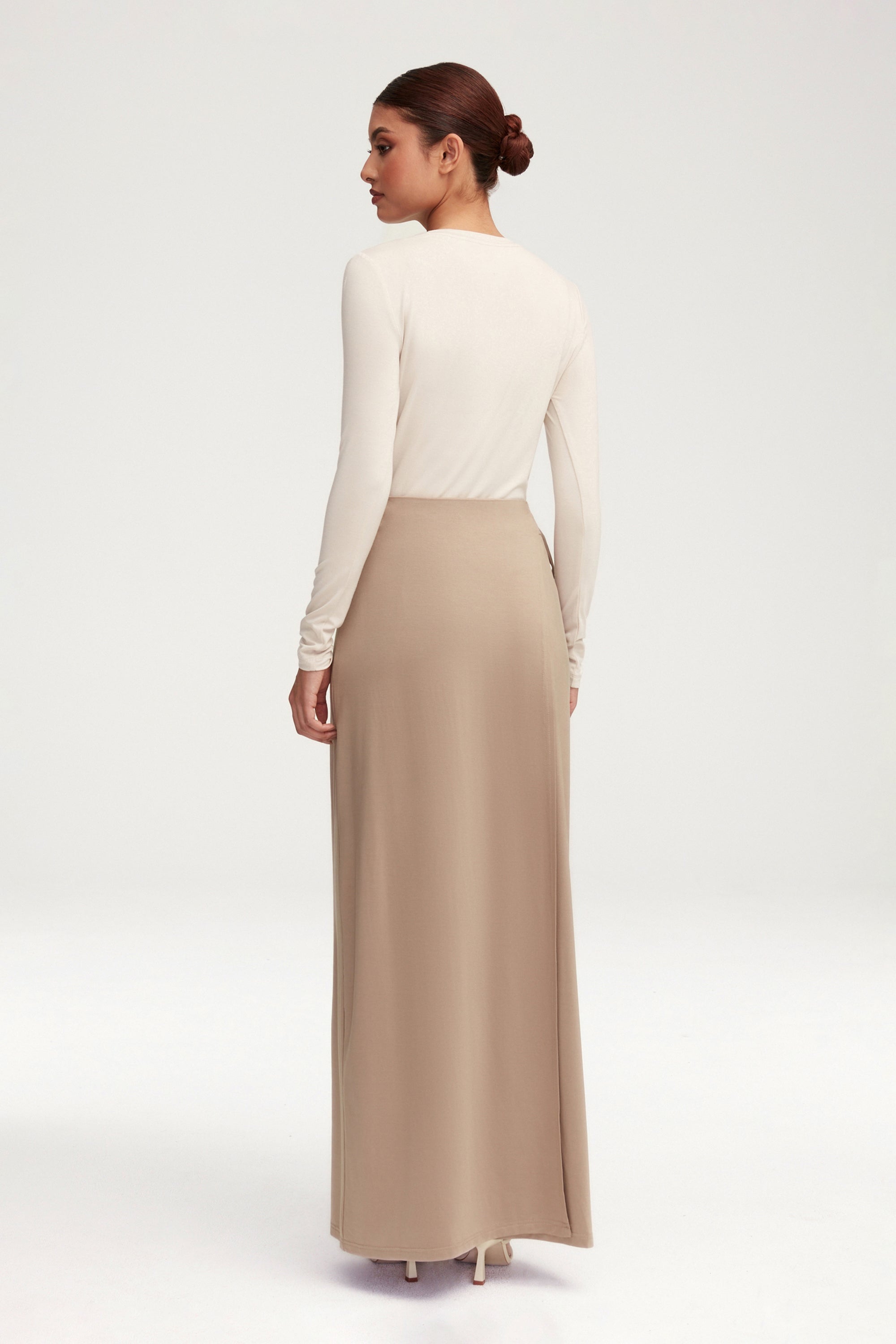 Unveiling the Wrap Maxi Skirt