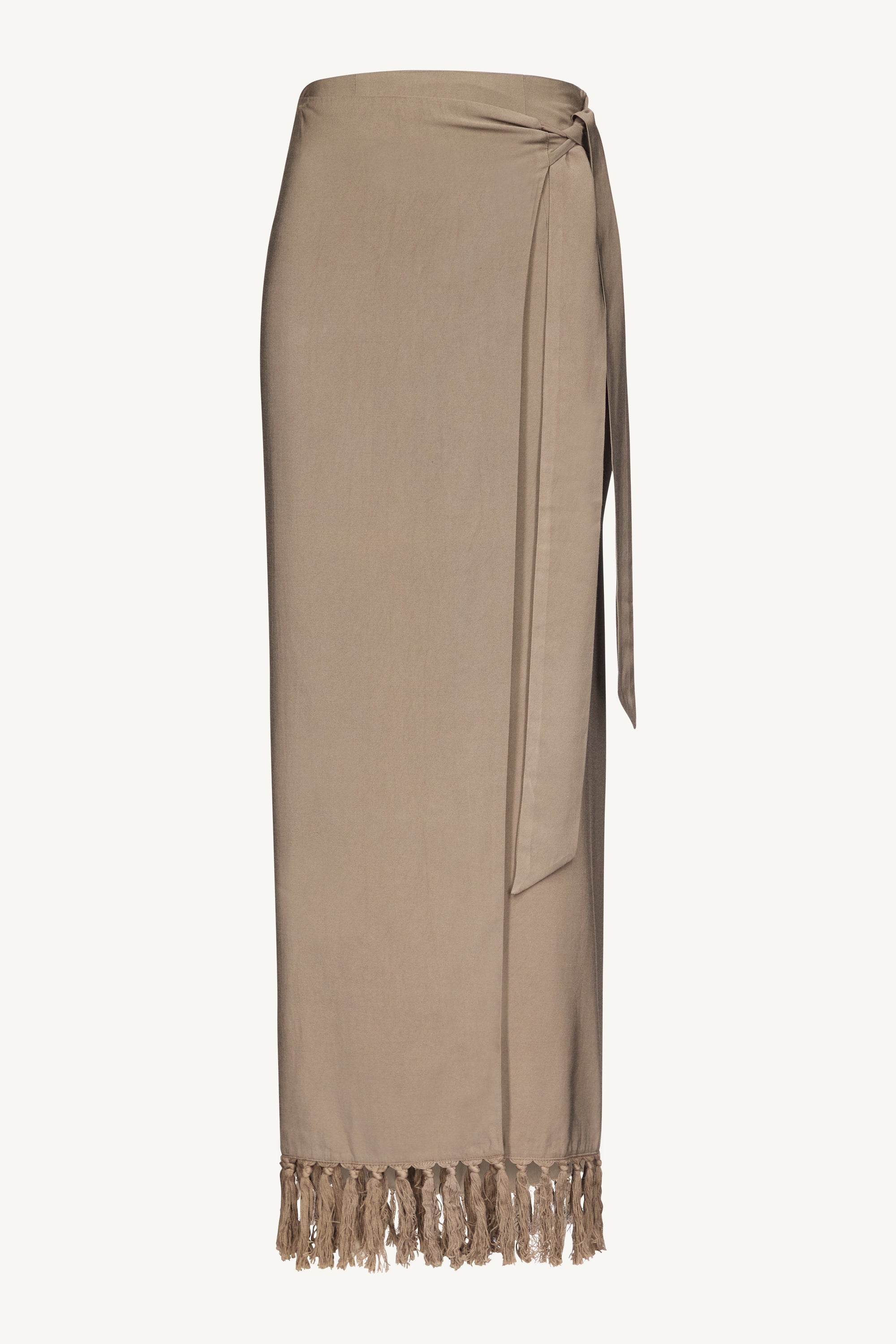 Tassel Wrap Maxi Skirt Dresses Veiled 