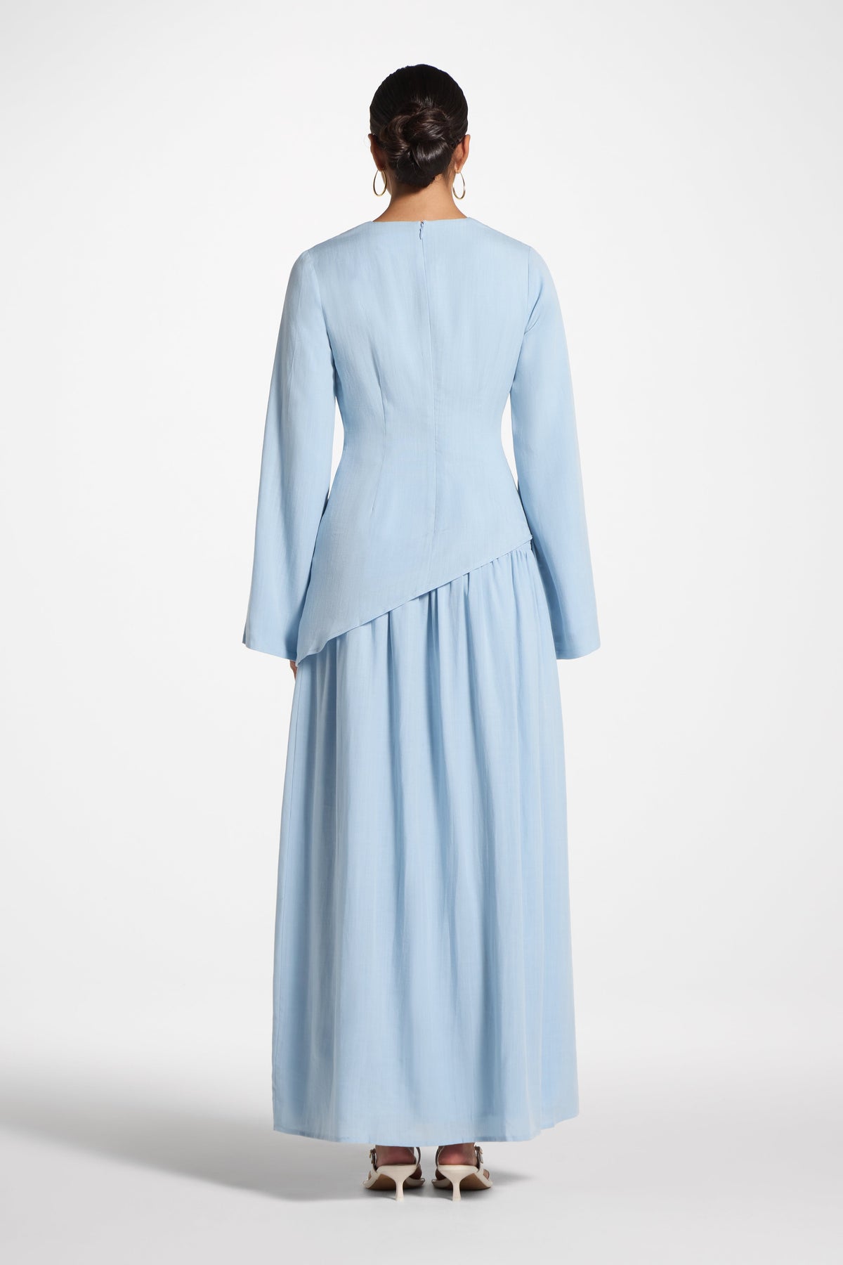 Tencel Asymmetric Top - Sky Top Veiled 