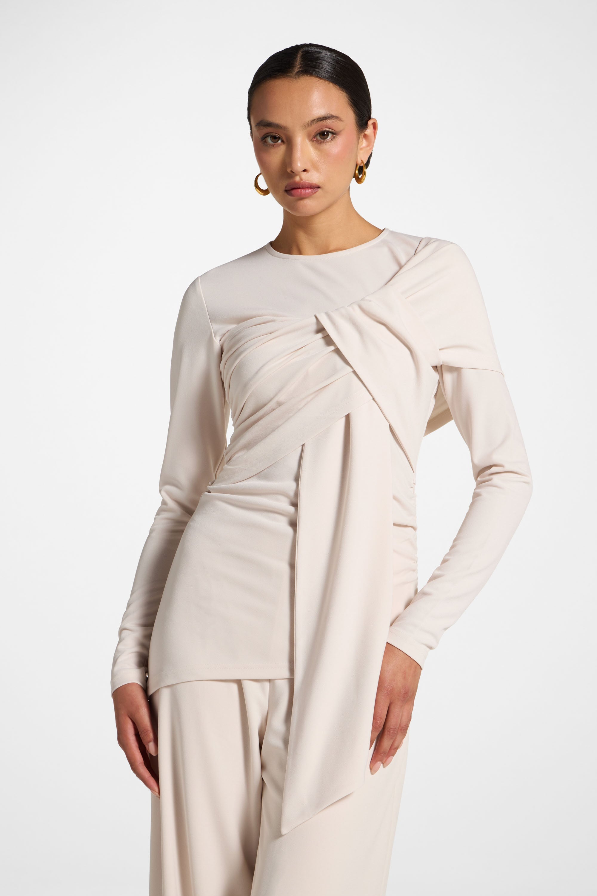 Tencel Wrap Top - Moonlight Abayas Veiled 
