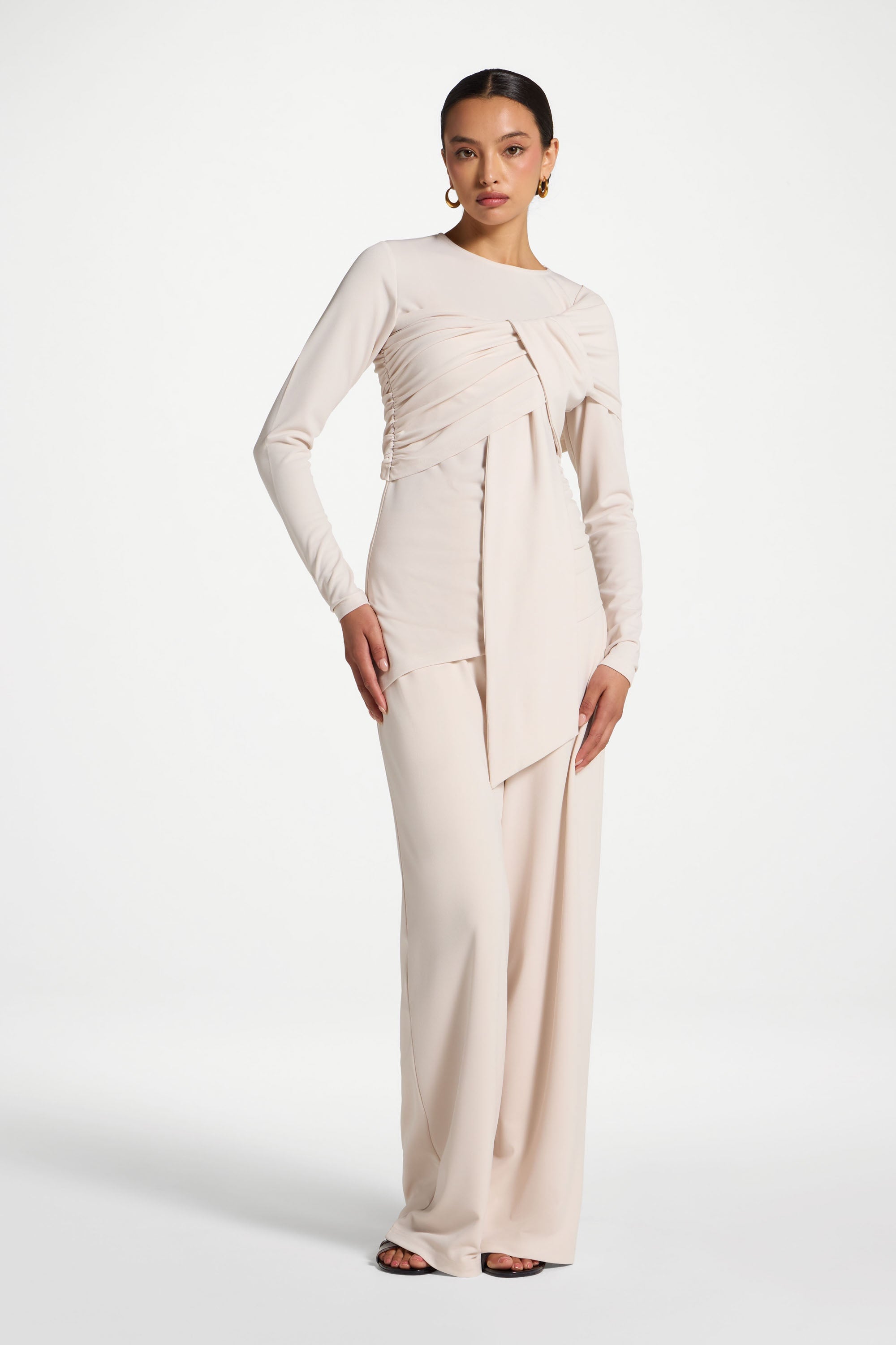 Tencel Wrap Top - Moonlight Abayas Veiled 