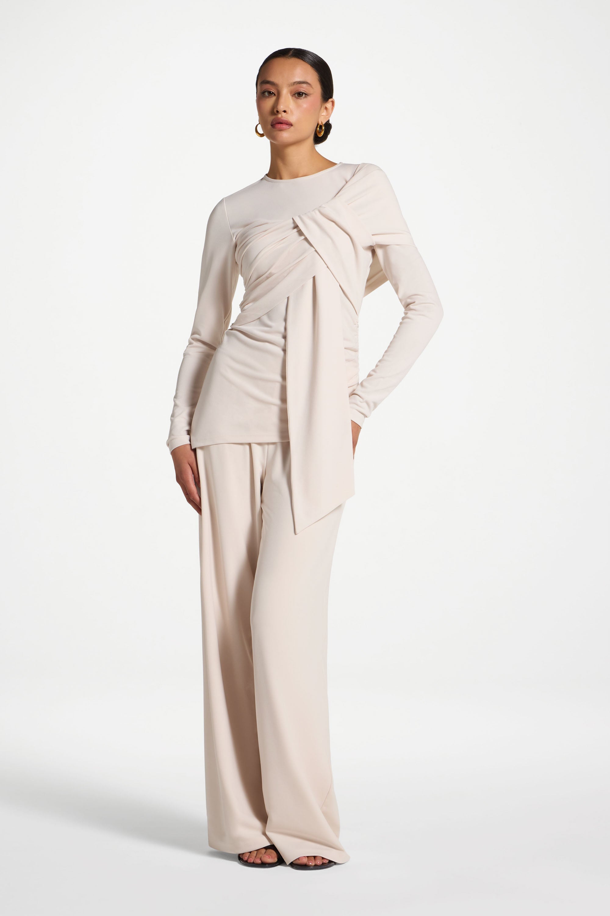 Tencel Wrap Top - Moonlight Abayas Veiled 