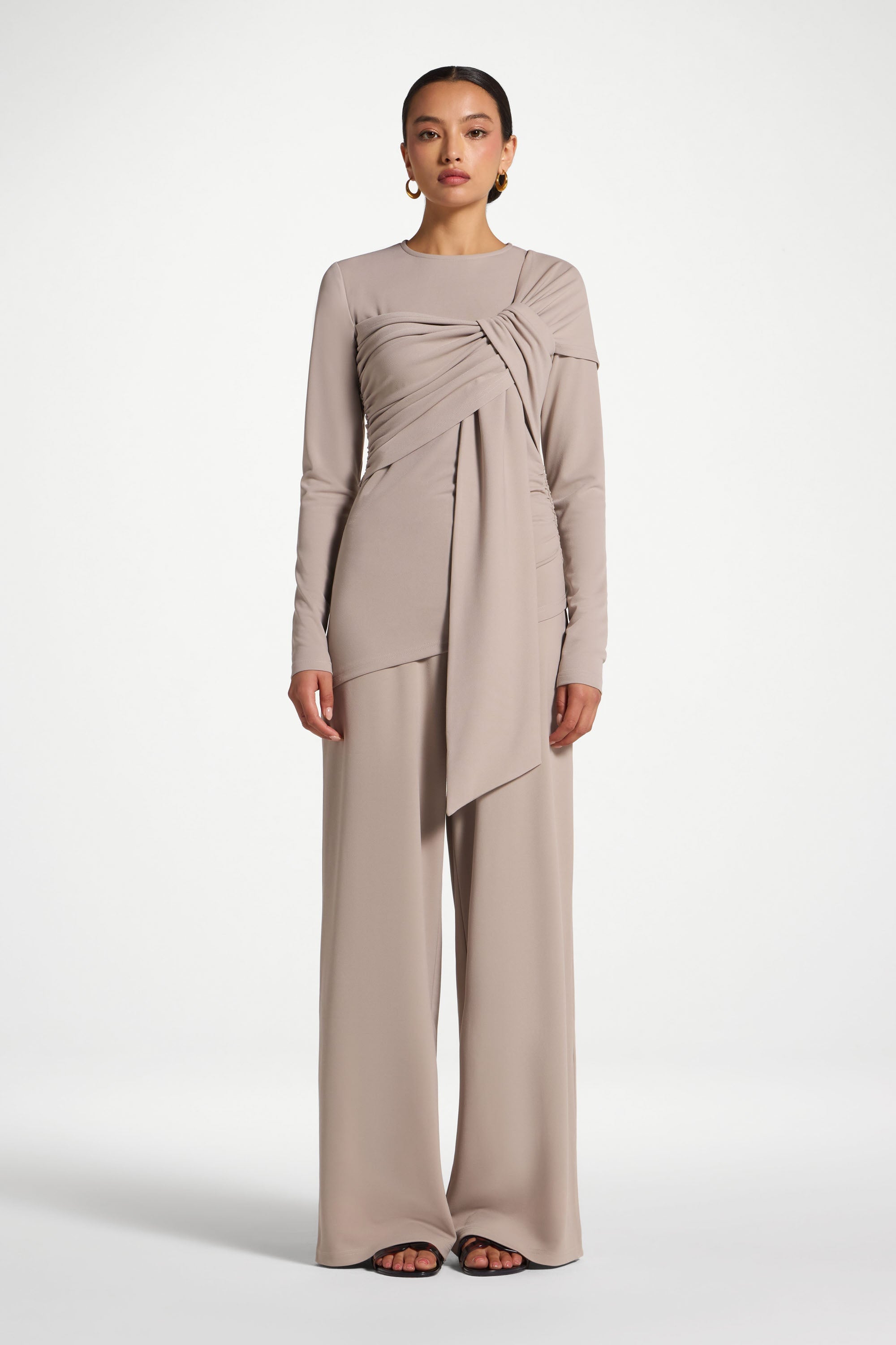 Tencel Wrap Top - Moonrock Abayas Veiled 