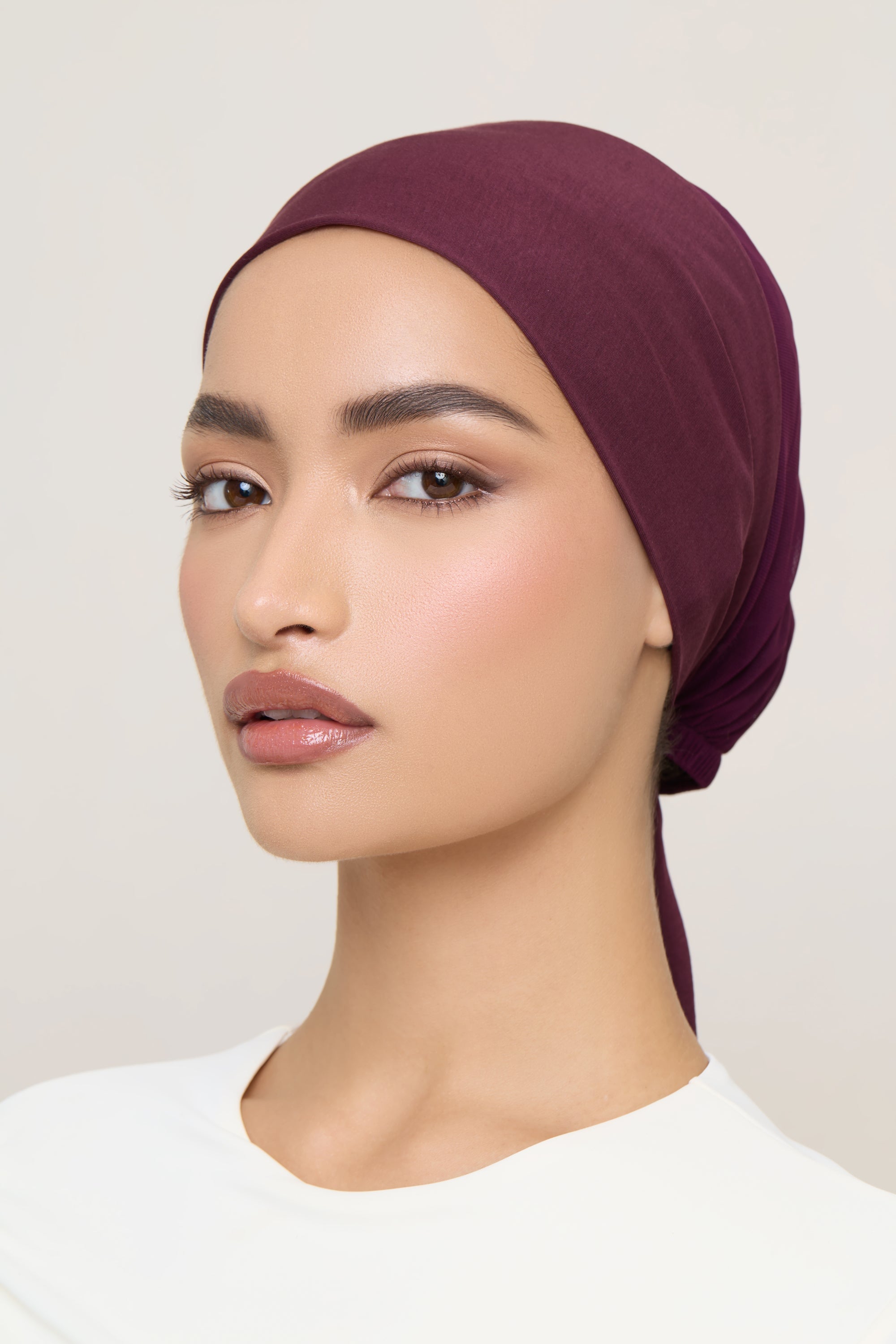 Tie Back Mesh Undercap - Fig Accessories Veiled 
