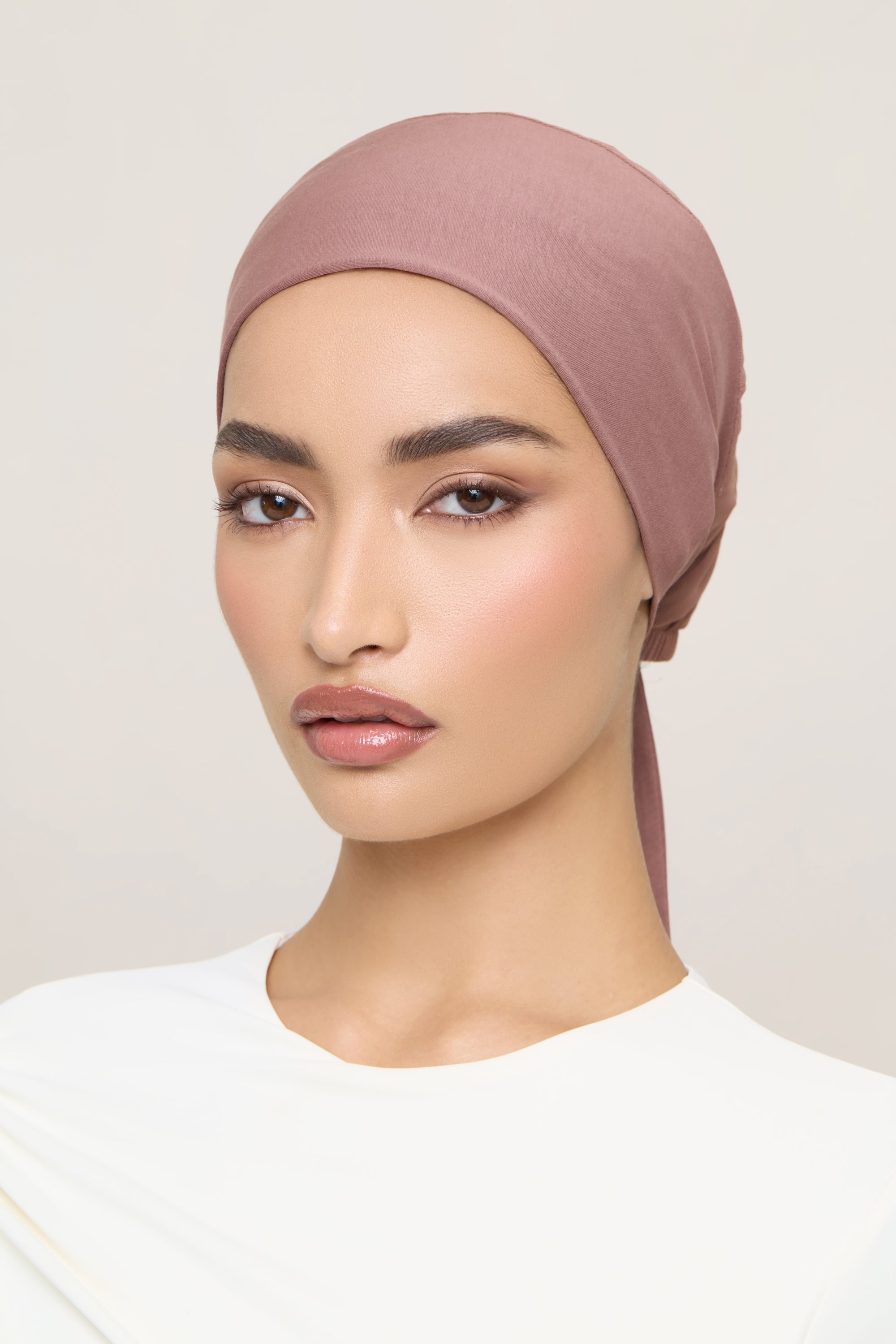 Tie Back Mesh Undercap - Nutmeg Accessories Veiled 