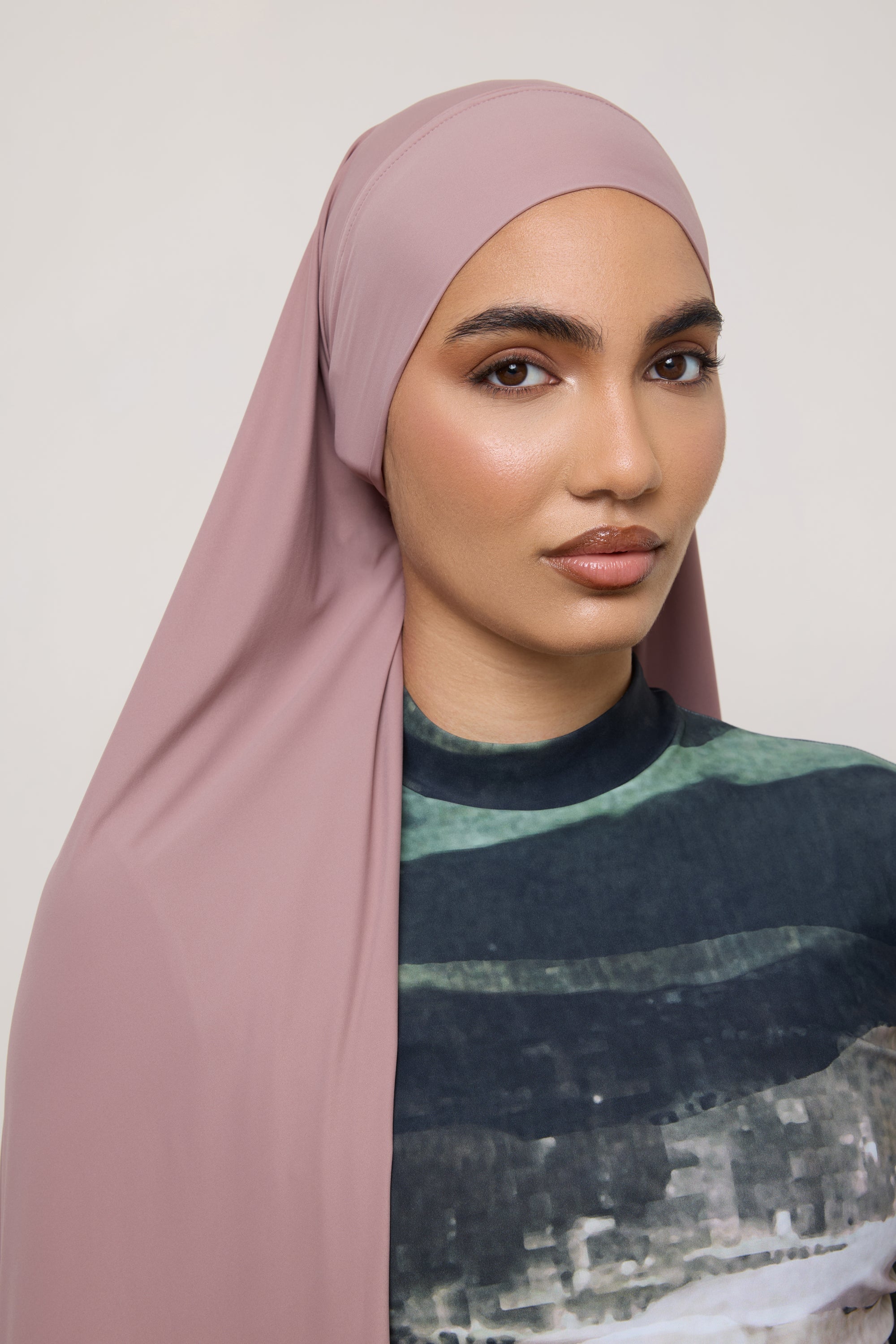 Tie Back Swim Hijab - Dusky Reef Swim Veiled 