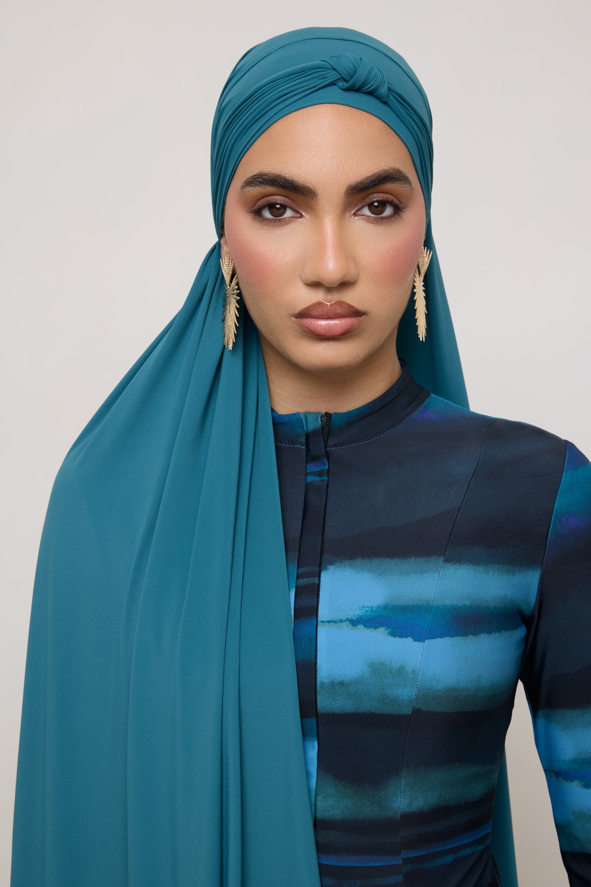Tie Back Swim Hijab - Mediterranea Swim Veiled 