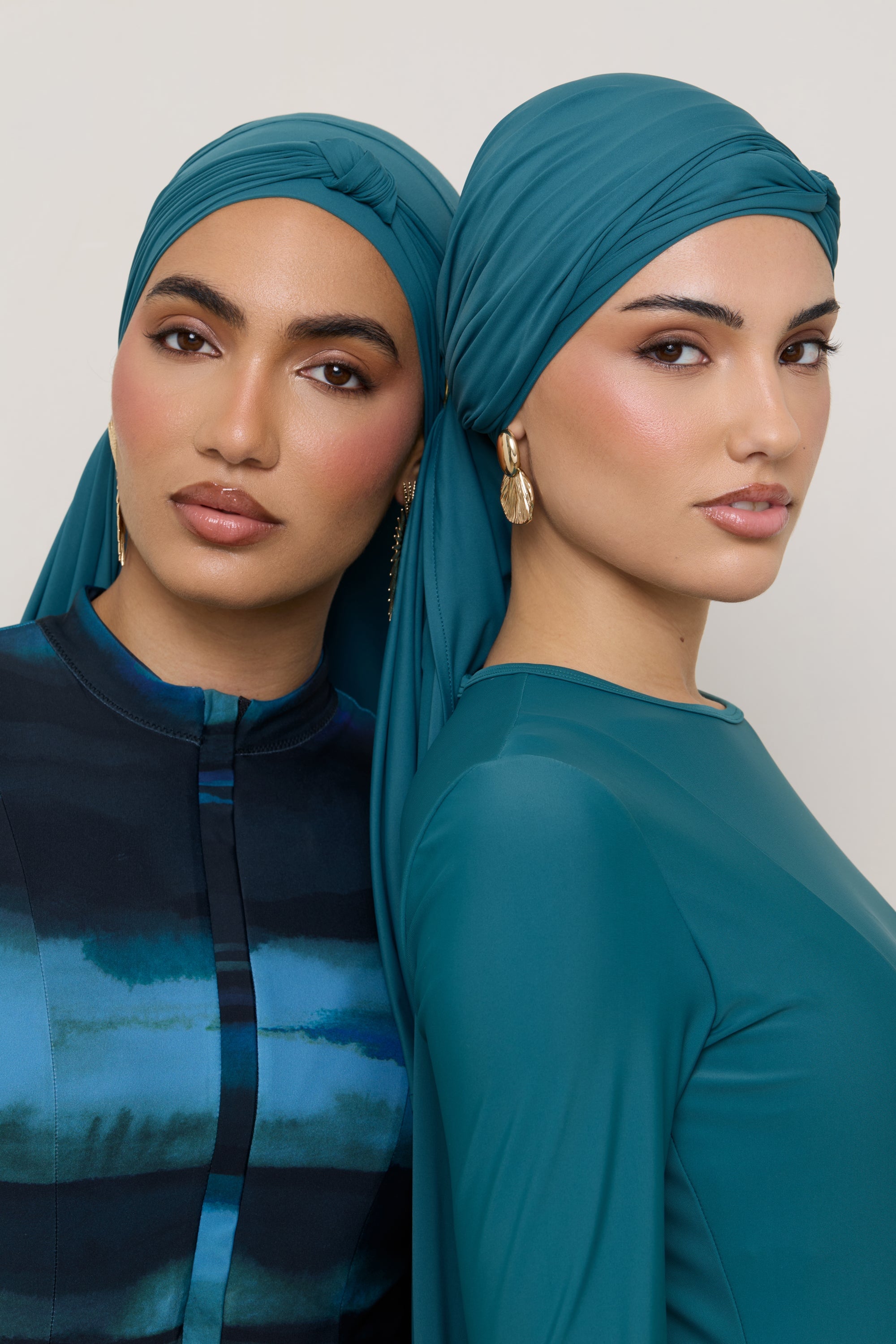 Tie Back Swim Hijab - Mediterranea Swim Veiled 