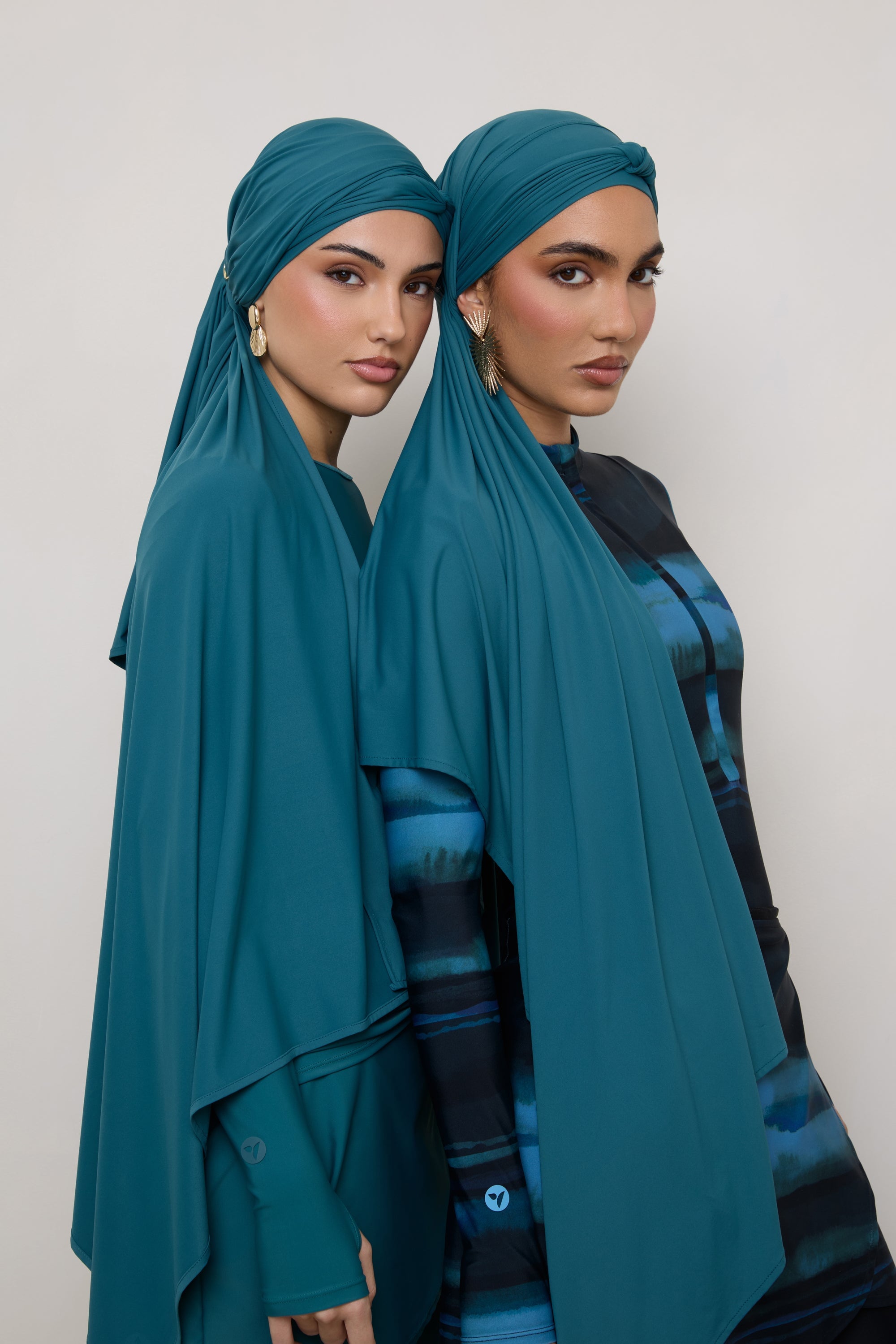 Tie Back Swim Hijab - Mediterranea Swim Veiled 