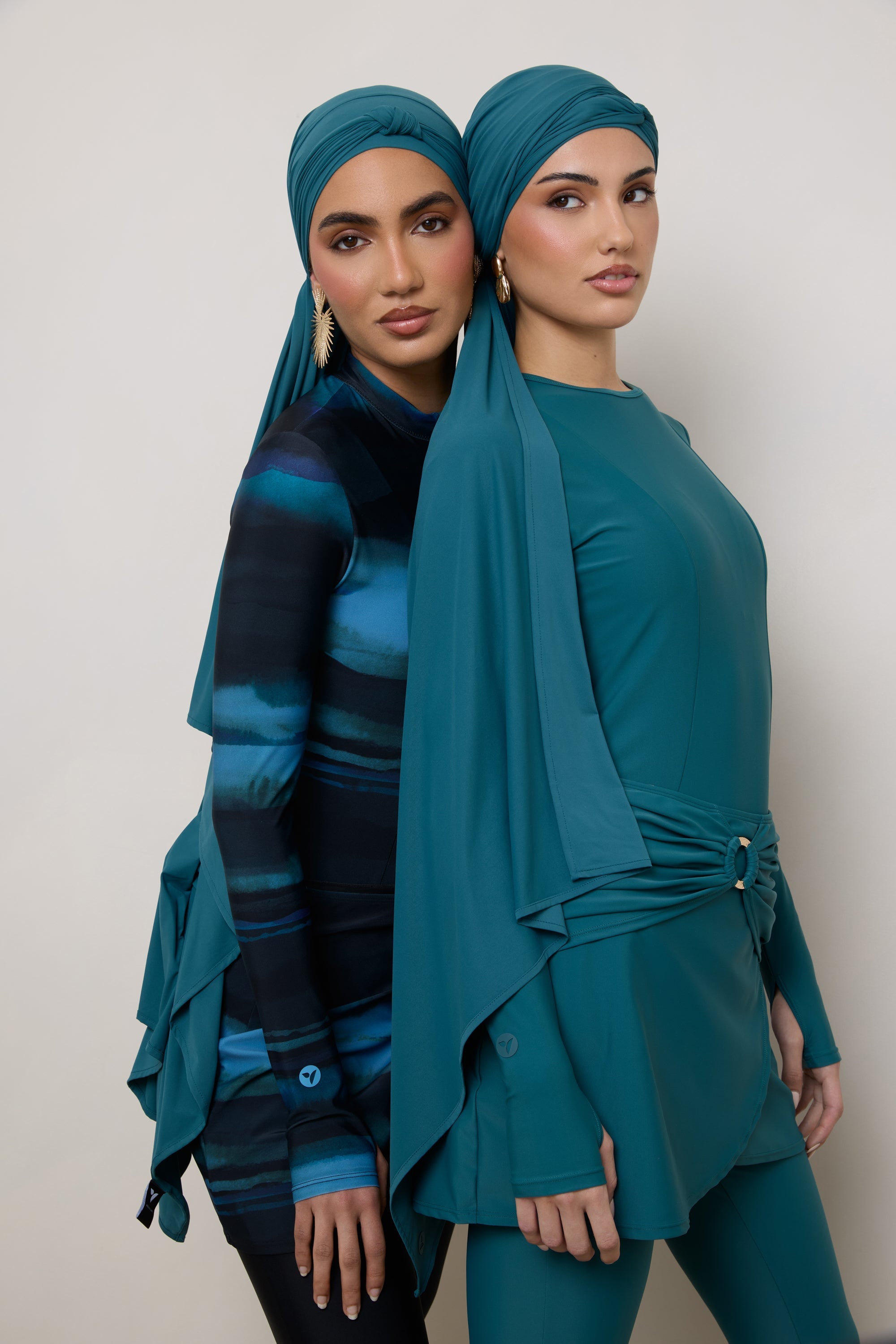 Tie Back Swim Hijab - Mediterranea Swim Veiled 