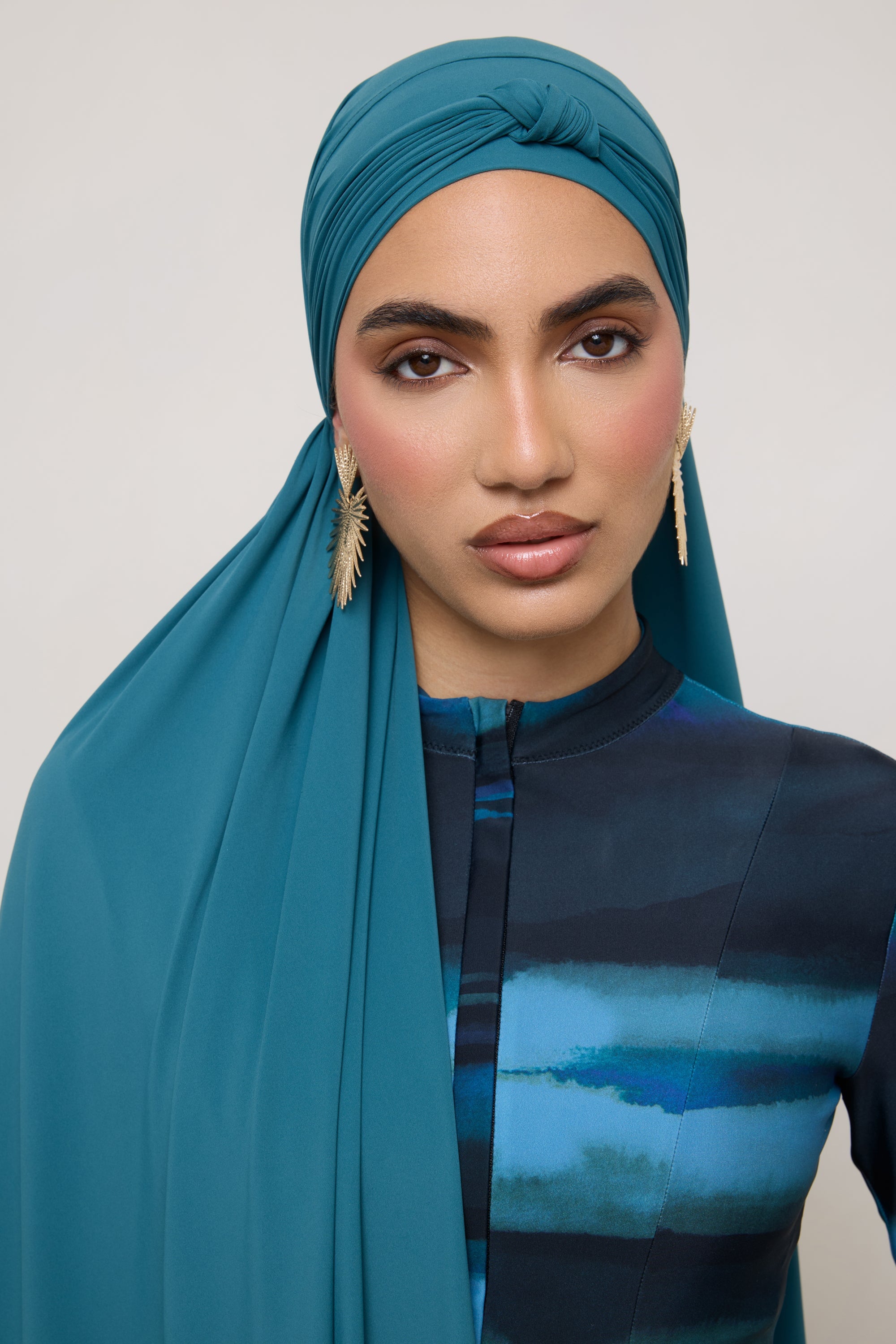 Tie Back Swim Hijab - Mediterranea Swim Veiled 